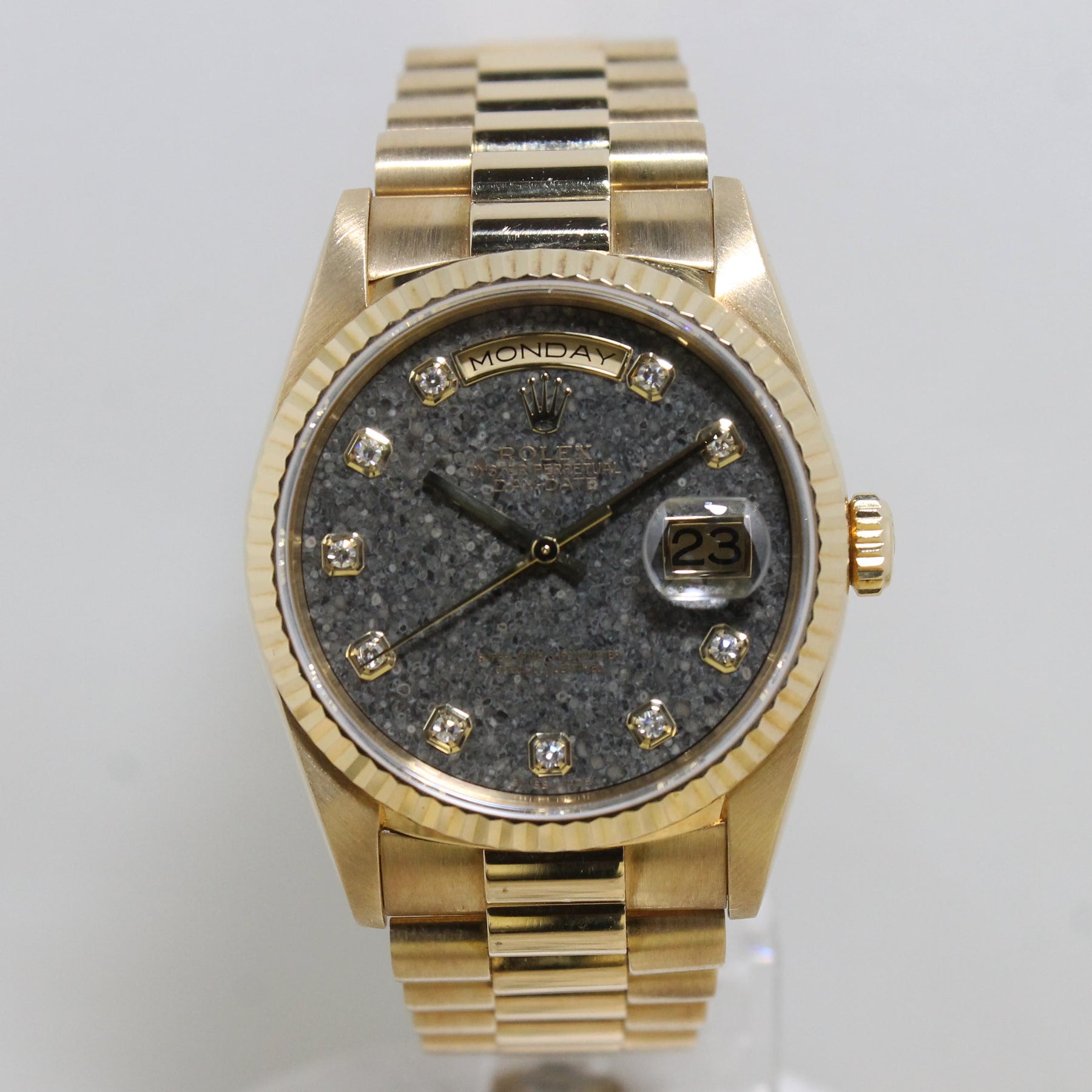 1998 Rolex Day Date Fossil 'Jurassic Park' Ref. 18238 (with Box & Papers)