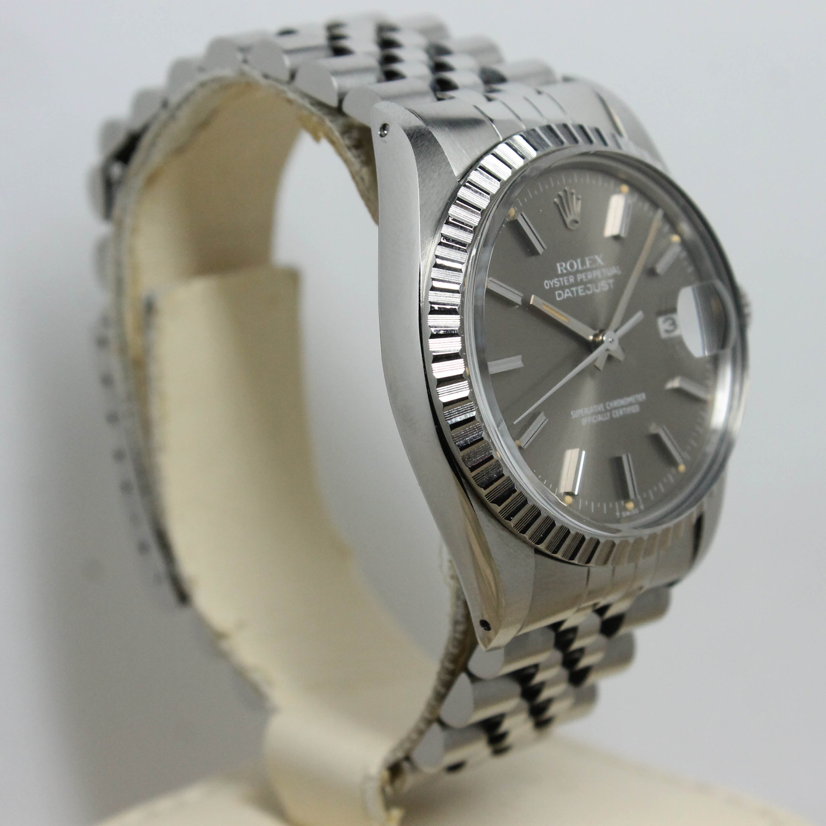 1982 Rolex Datejust Grey Dial Ref. 16030