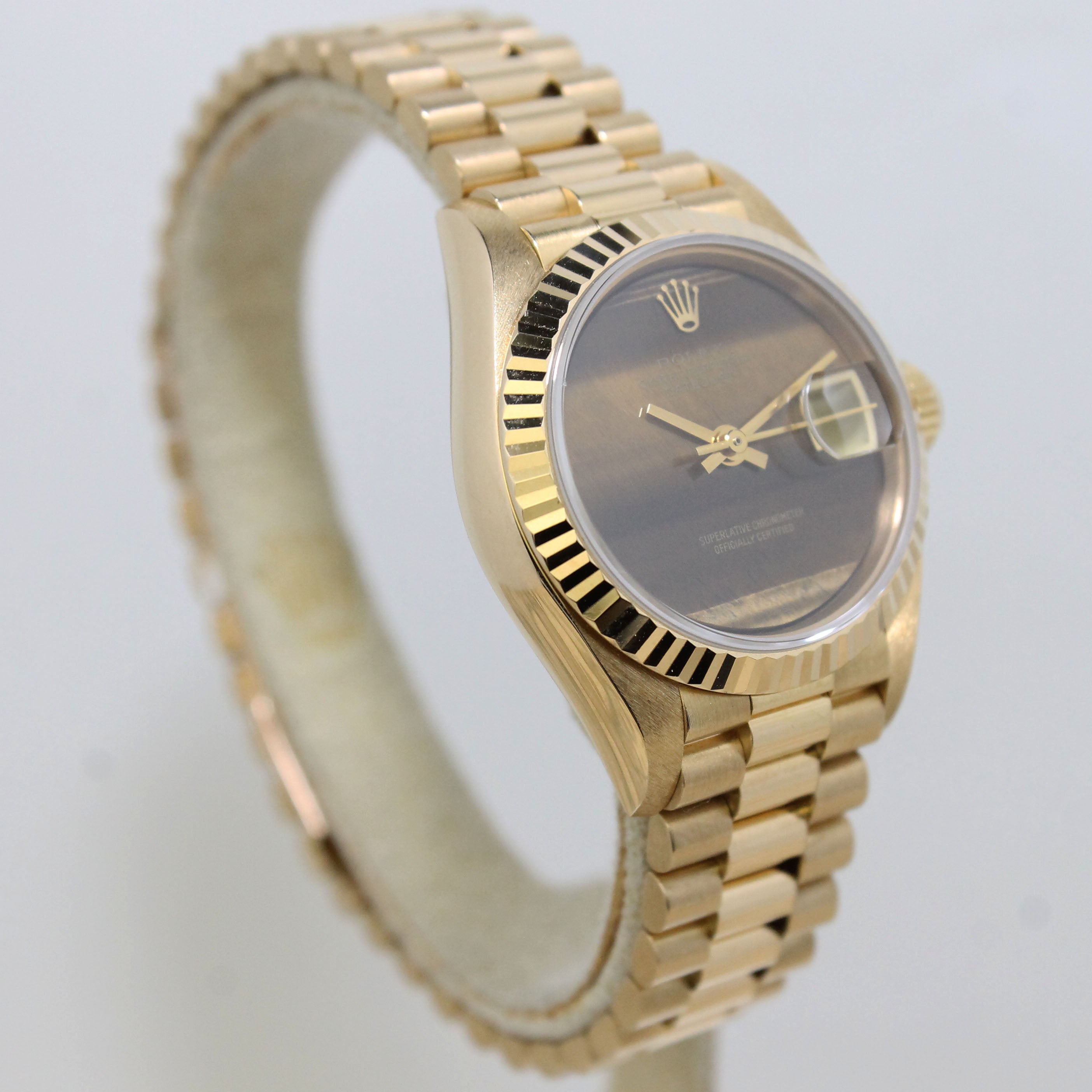 1988 Rolex Datejust Ladies Tiger Eye dial - NOS Ref. 69178