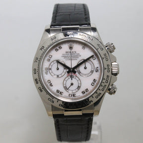 2001 Rolex Daytona Pink MOP Dial Ref. 116519 (with Certificate)