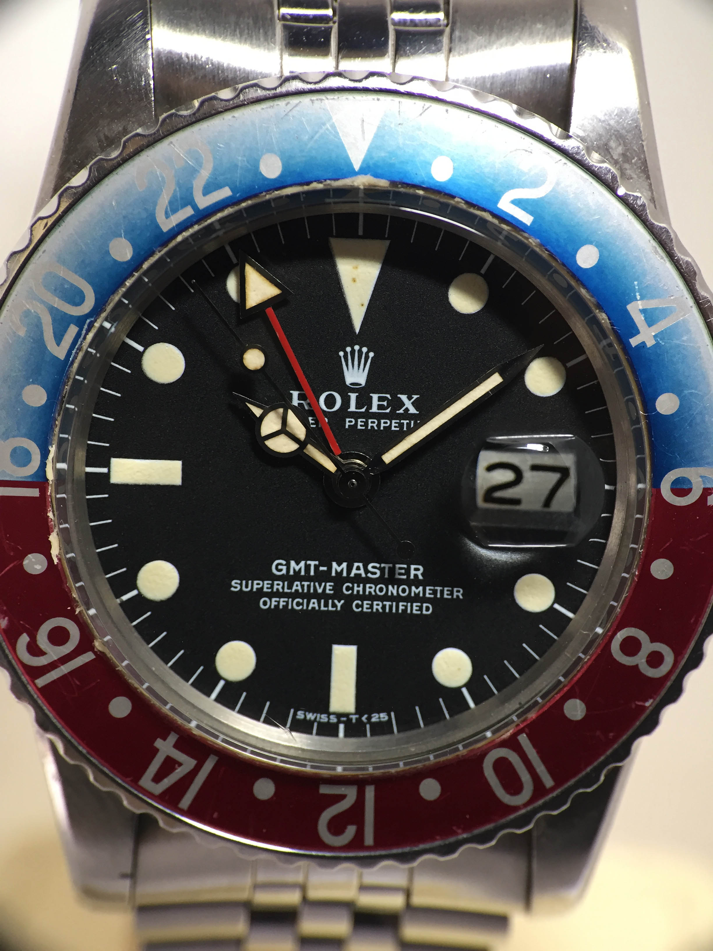 Rolex GMT Master Ref. 1675 Year 1973 (Full Set)