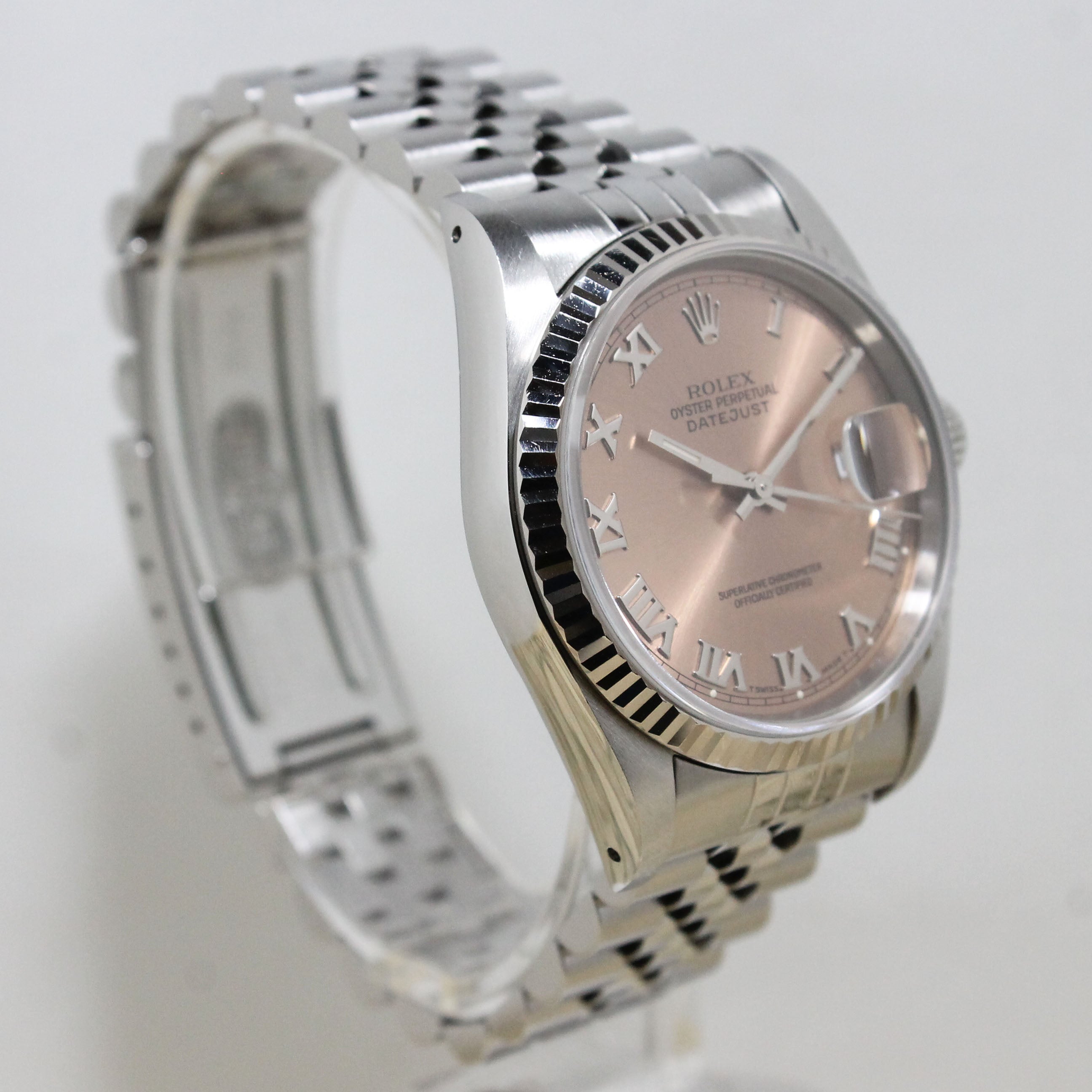 1993 Rolex Datejust St/WG Salmon Dial Ref.  16234