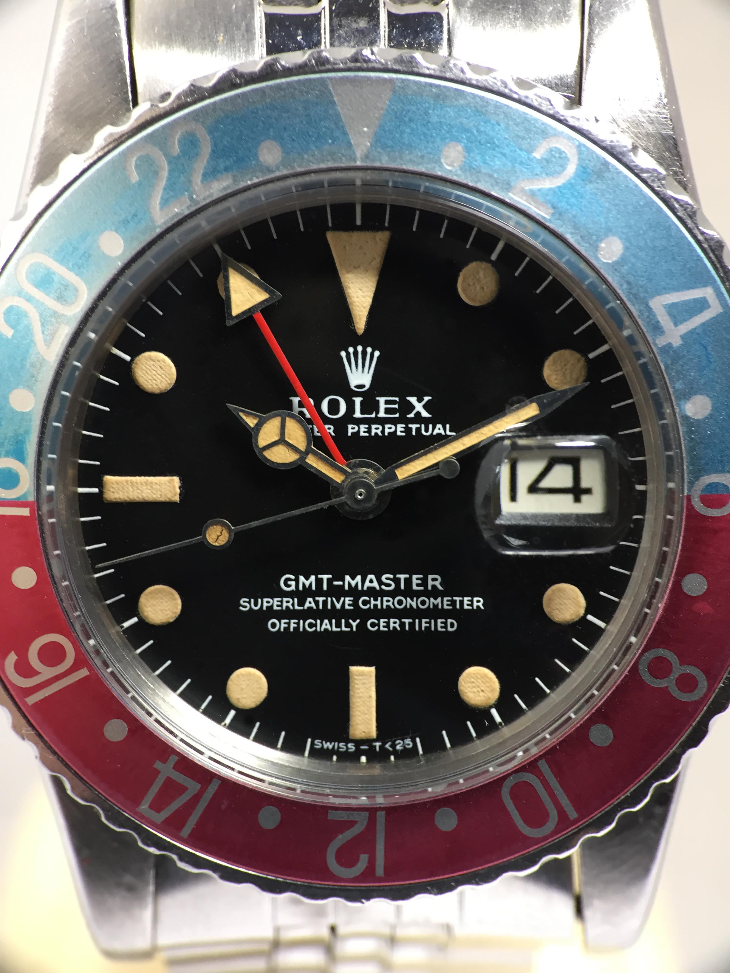 Rolex GMT Master Ref. 1675 Year 1968