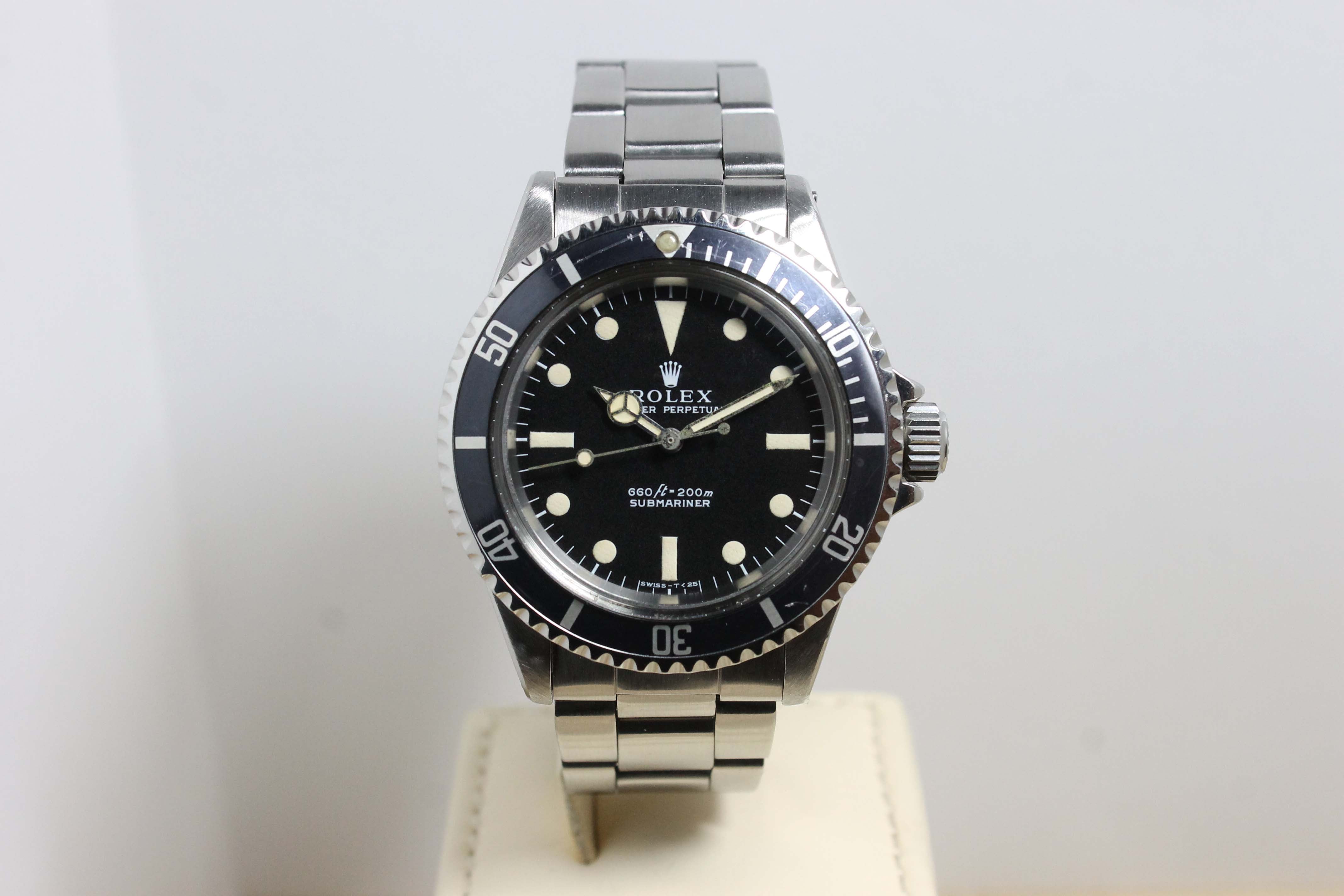 1975 Rolex Submariner 5513 Non-Serif Dial Ref. 5513 (Full Set)