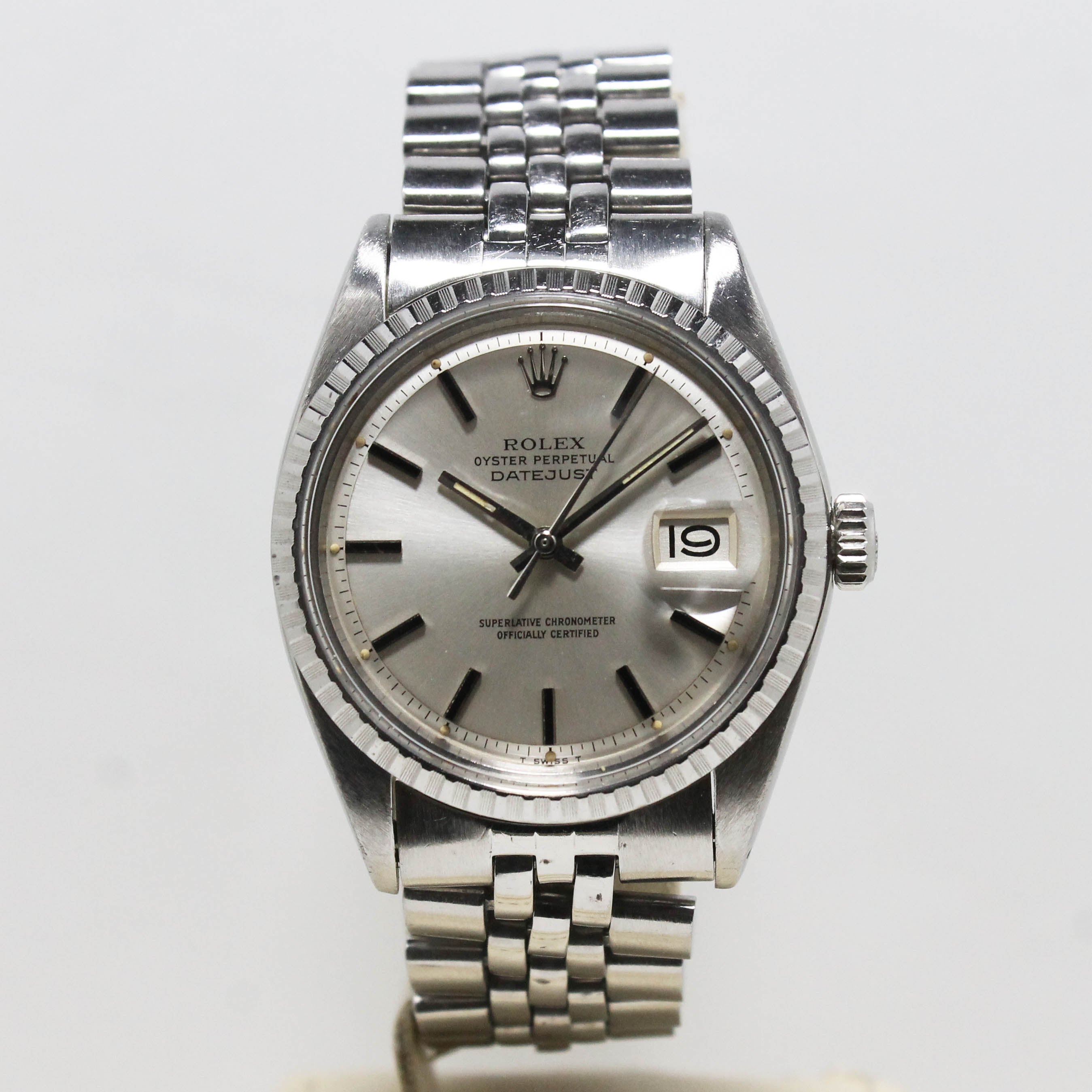 1972 Rolex Datejust Ref. 1603 (with Box & Double Punched Papers)