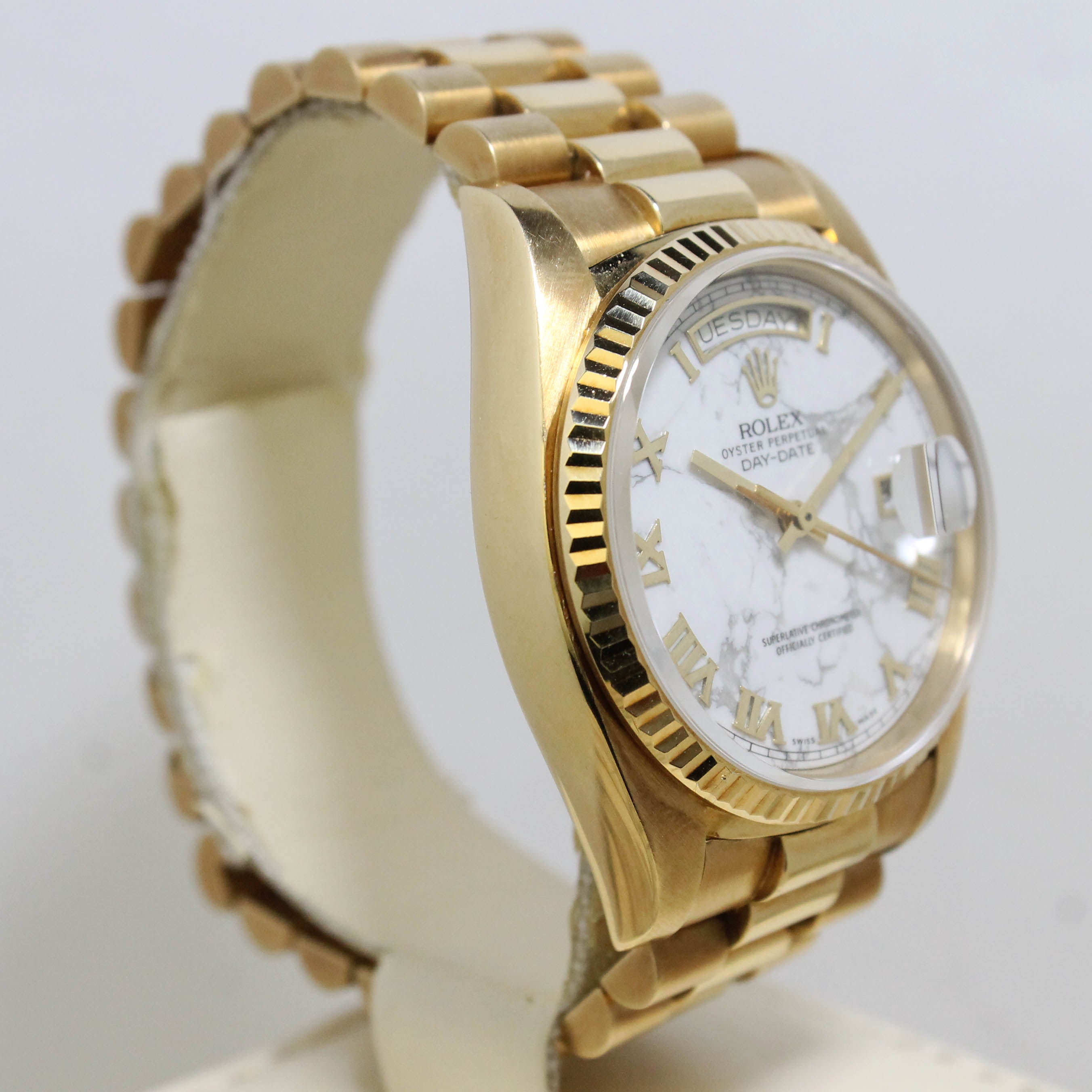 1980 Rolex Day Date Marble Ref. 18038