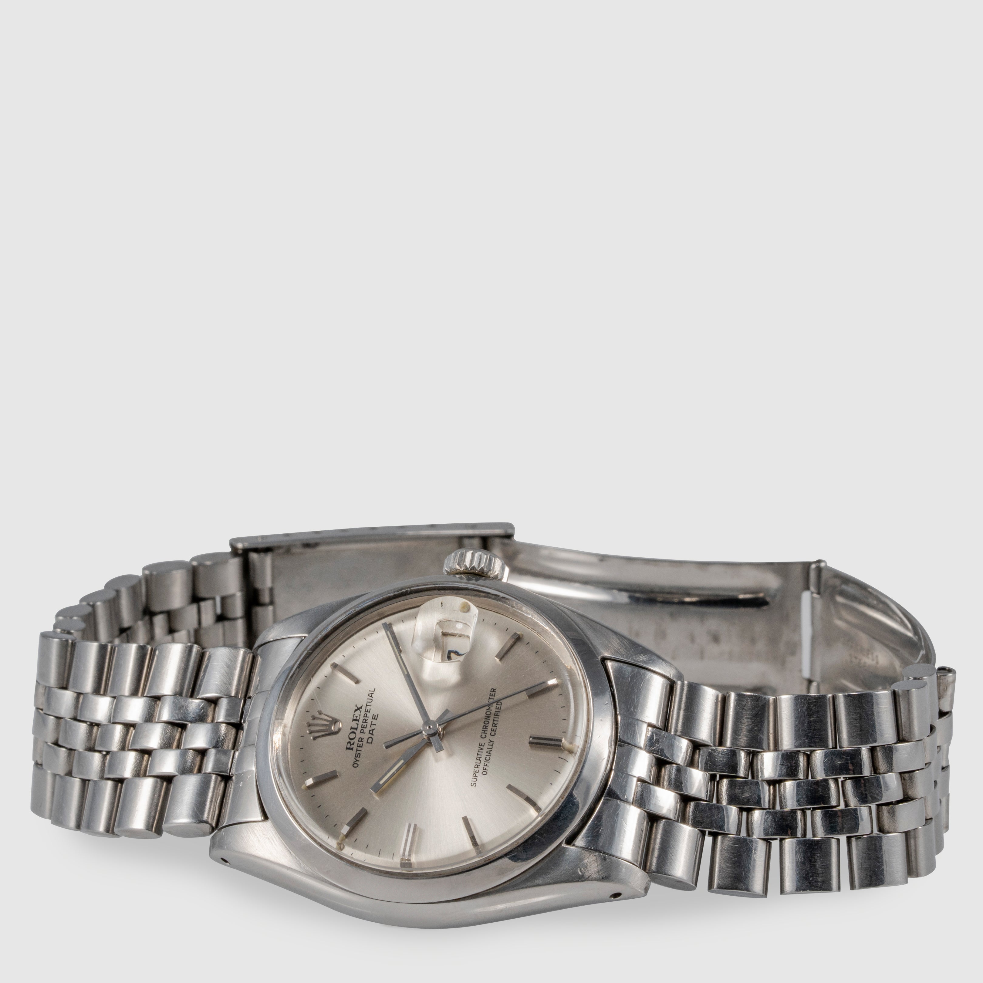 1967 Rolex Date Ref. 1500 (with Warranty and Invoice from Abercrombie & Fitch)