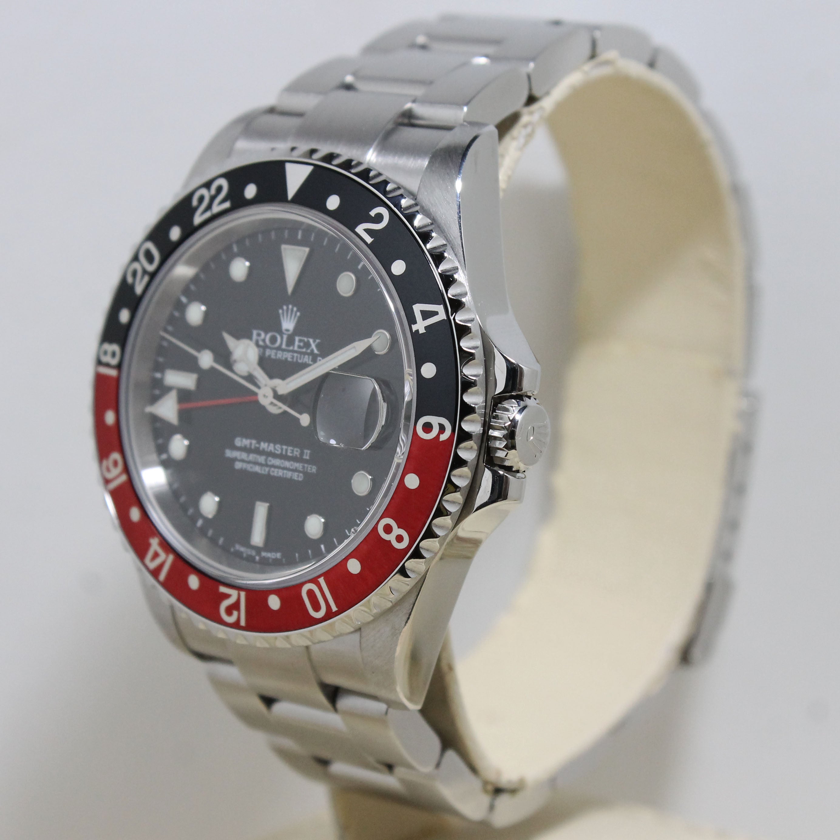 2004 Rolex GMT Master II Ref. 16710 (with Box & Certificate)