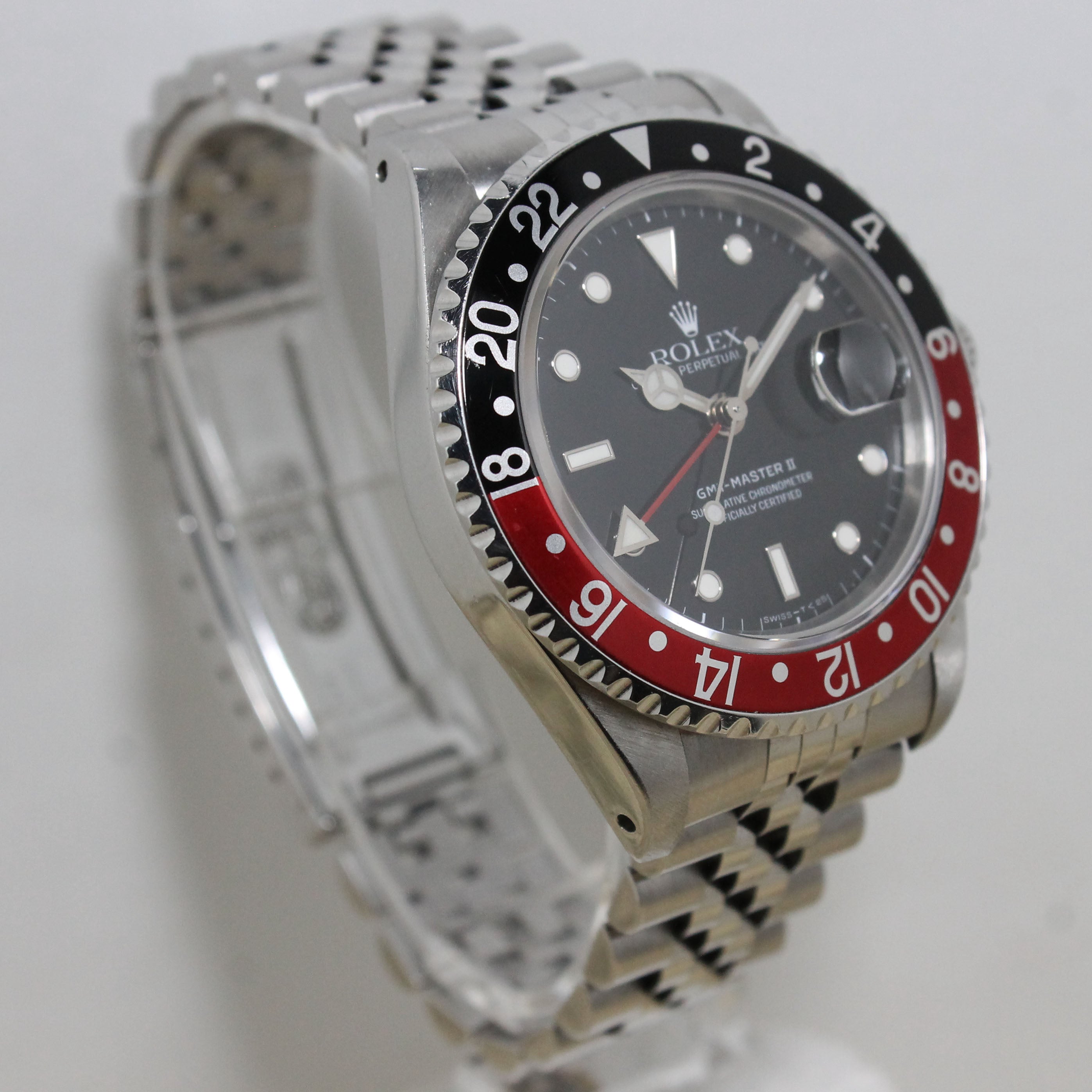 1991 Rolex GMT Master Coke Tritium Dial Ref. 16710 (Full Set)