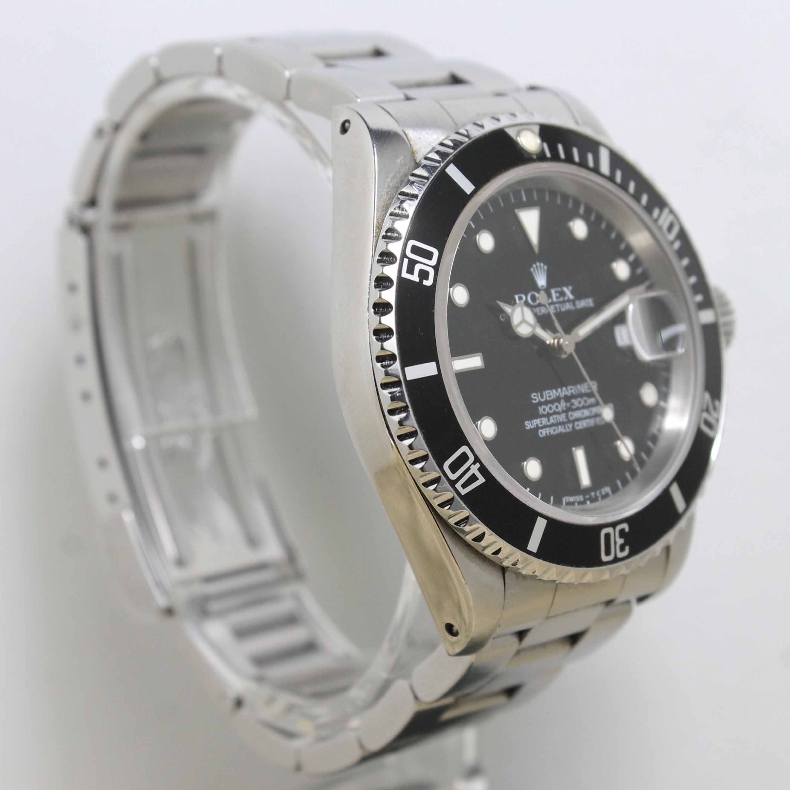 1993 Rolex Submariner Tritium Dial Ref. 16610 (Full Set)