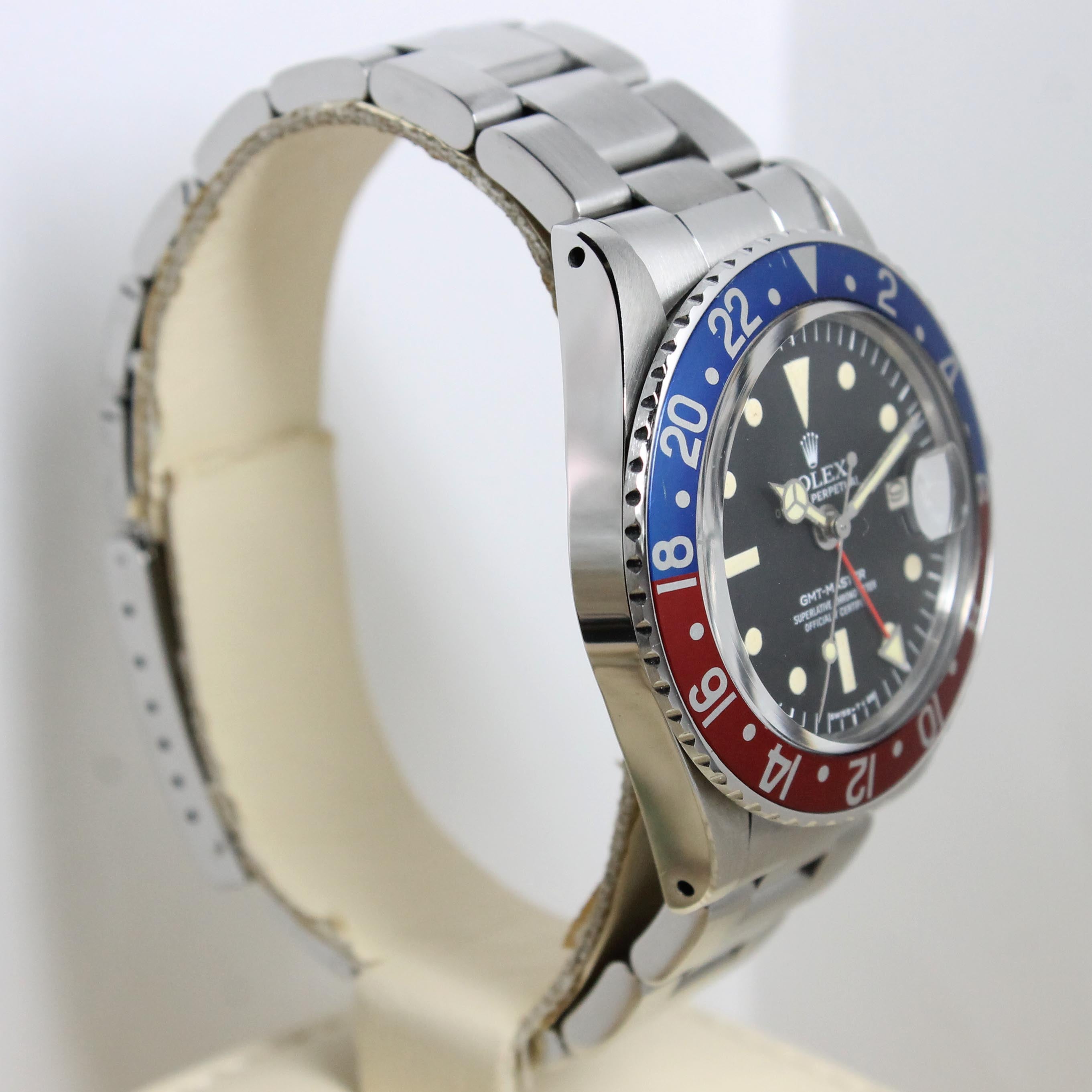 Rolex GMT Master MK3 Radial Ref. 1675 Year 1977 (Full Set)