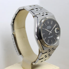 1981 Rolex Oysterquartz Datejust Ref. 17014 (with Papers)