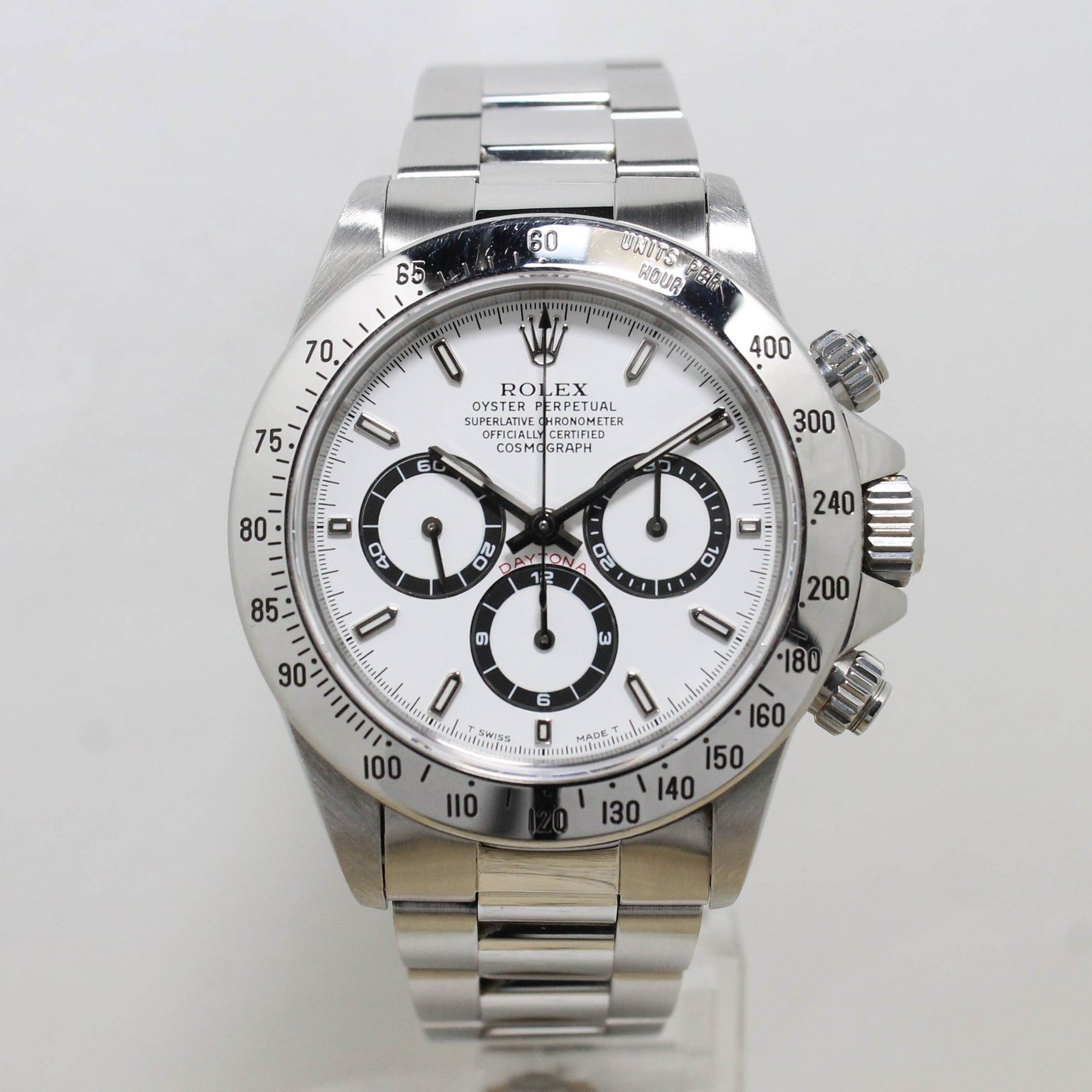 1996 Rolex Daytona White Tritium Dial Ref.16520 (Full Set)