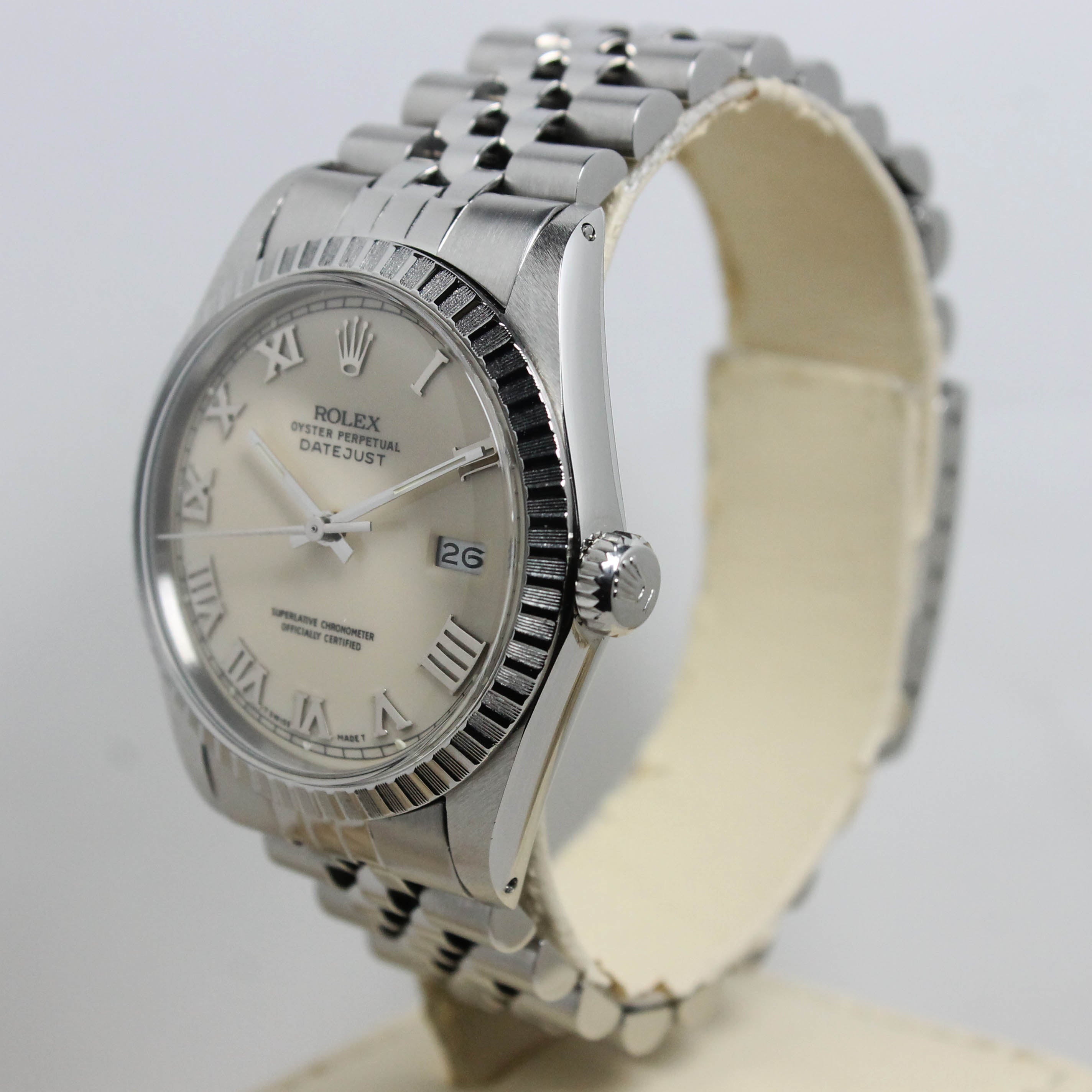 1985 Rolex Datejust Ivory Dial Ref. 16030