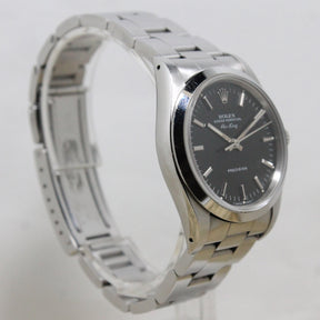 1991 Rolex Air King Black Dial Ref. 14000 (Full Set)