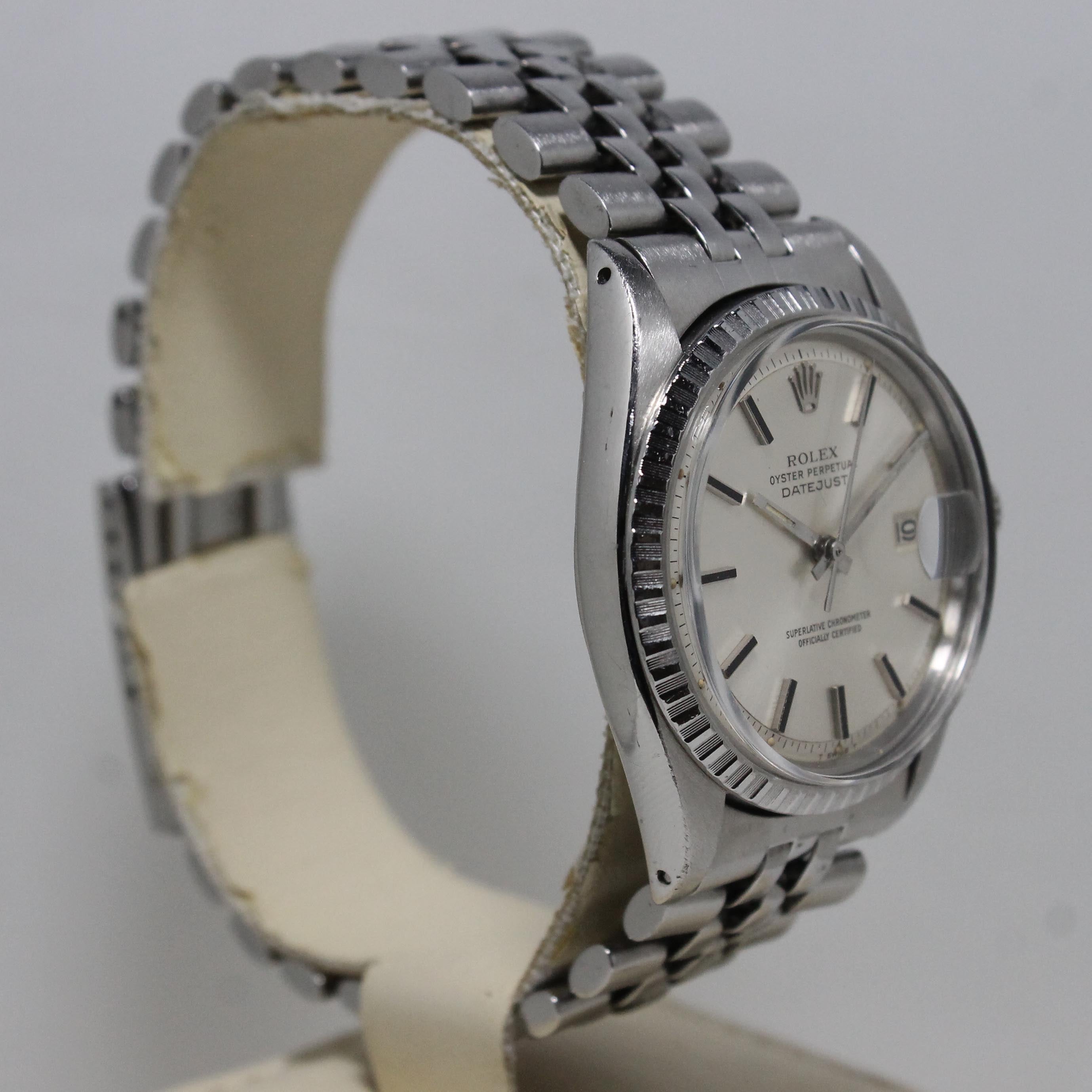 1972 Rolex Datejust Ref. 1603 (with Box & Double Punched Papers)