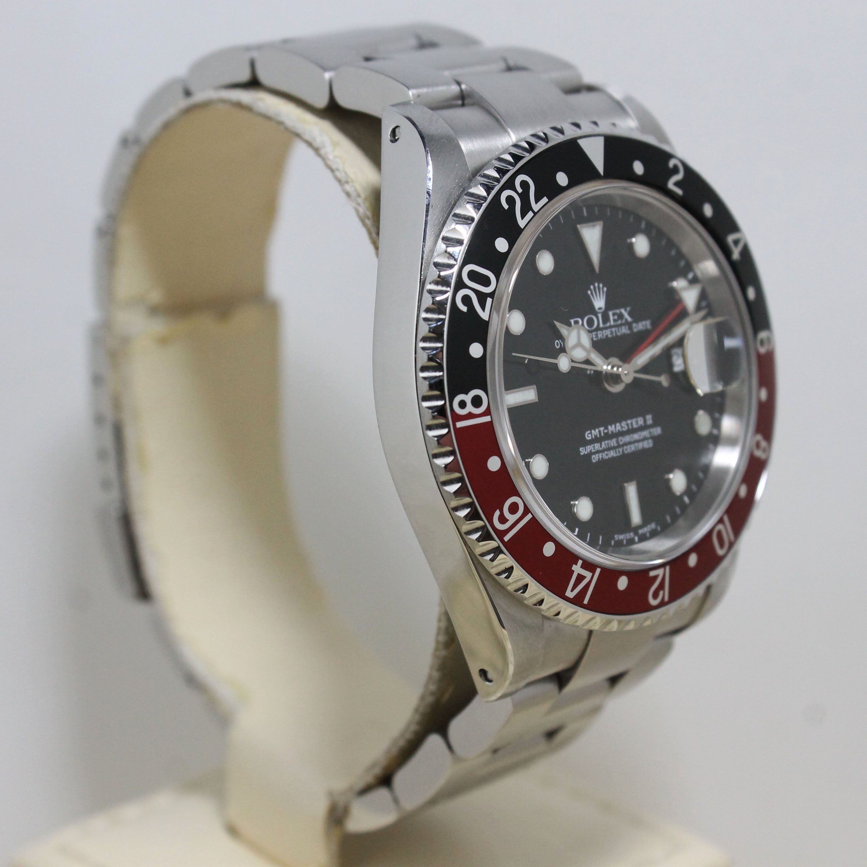 1999 Rolex GMT Master II Coke Ref. 16710 (Full Set)