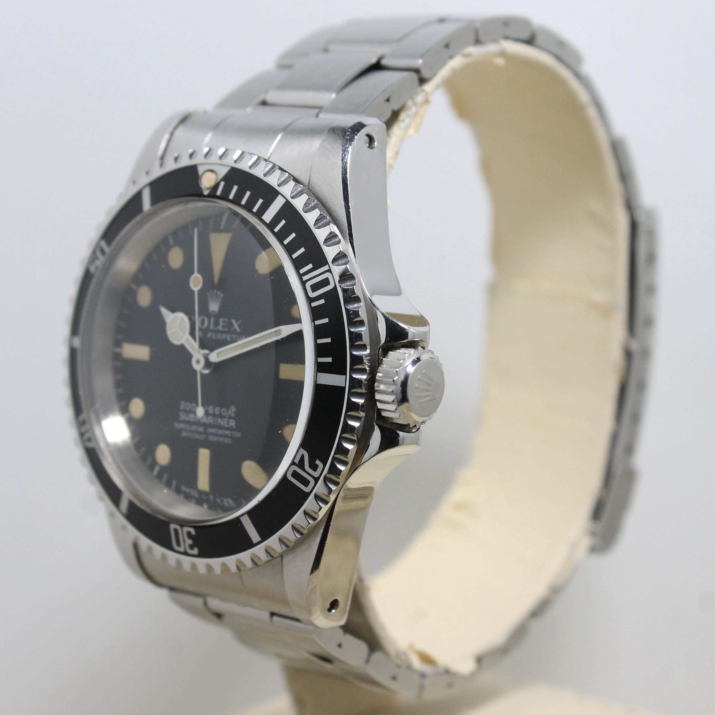 1968 Rolex Submariner Meters First Unpolished and Mint Ref. 5512