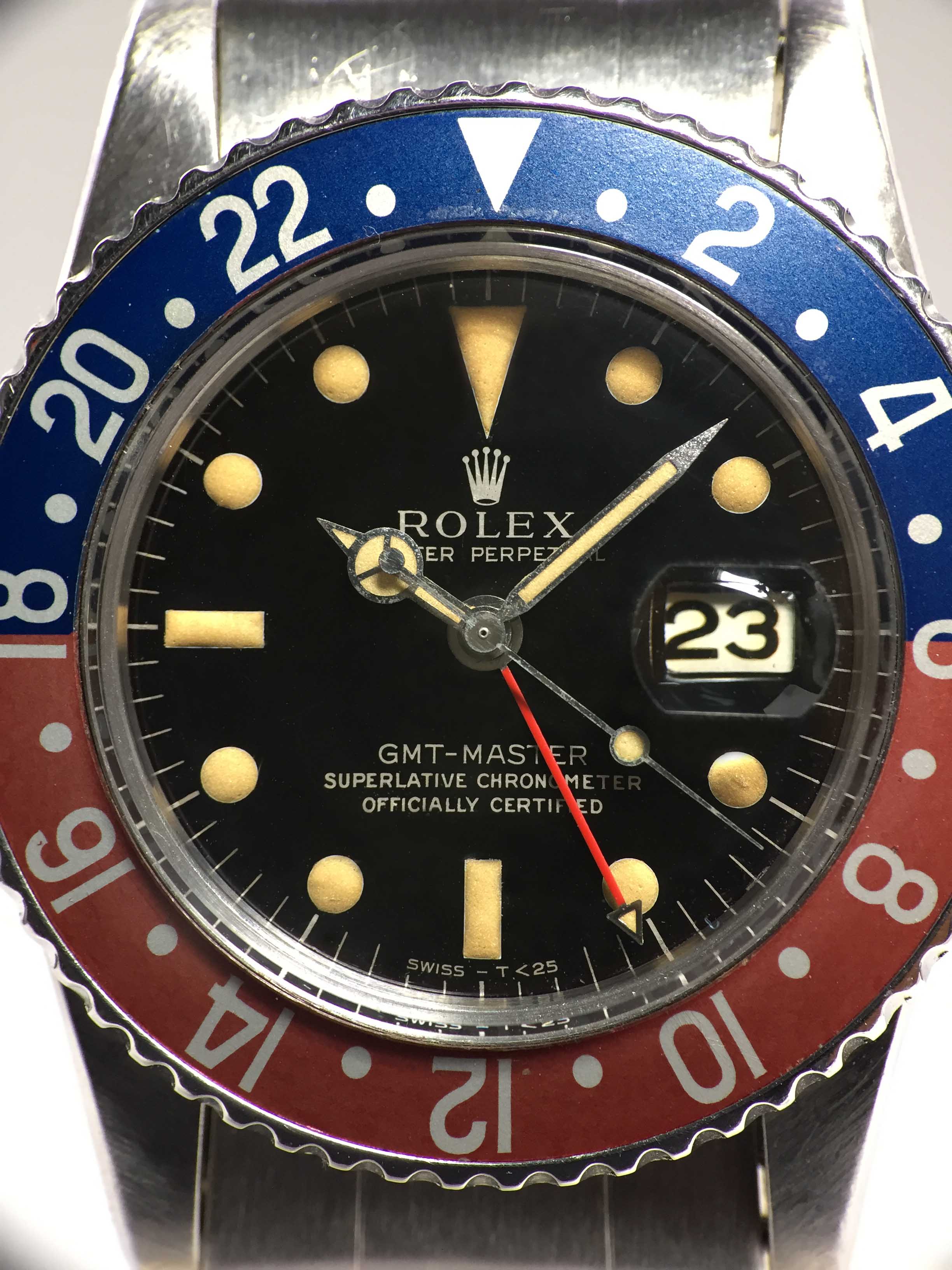 Rolex GMT Master Gilt Ref. 1675 Year 1966 (Full Set)