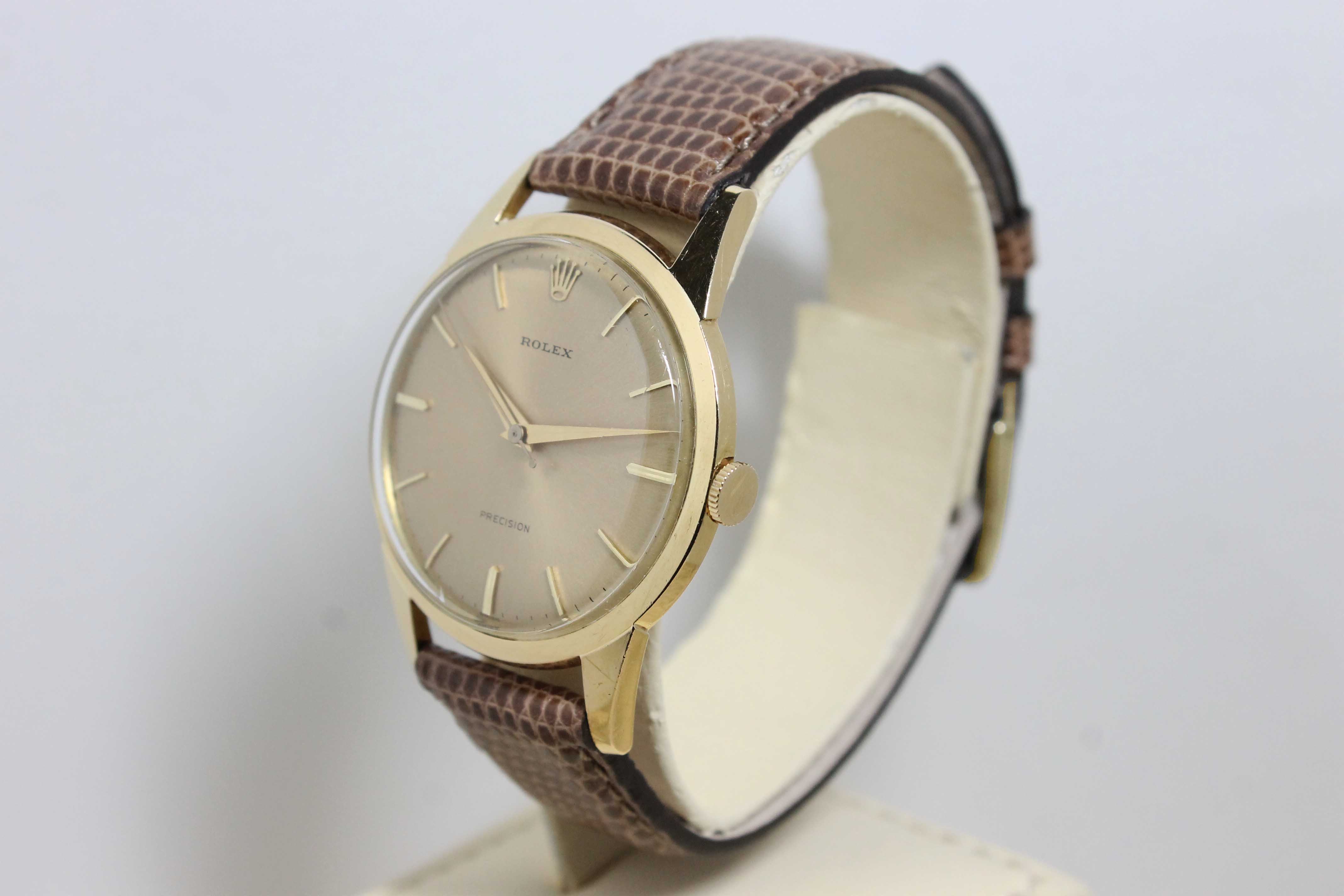 1960 Rolex Dress Watch Oversized Ref. 9004