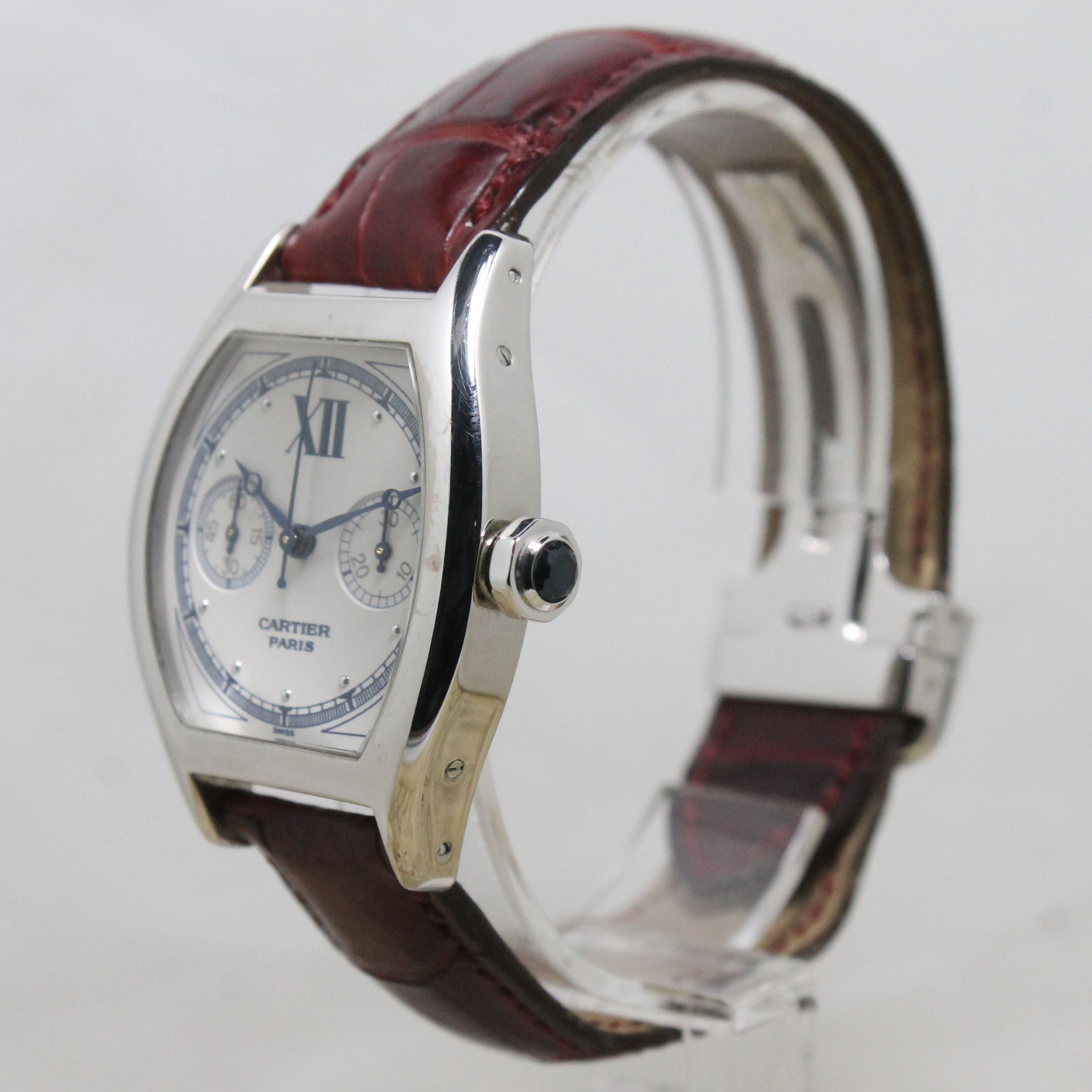 2005 Cartier Tortue CPCP Monopussoir White Gold Ref. 2396 (with Papers)