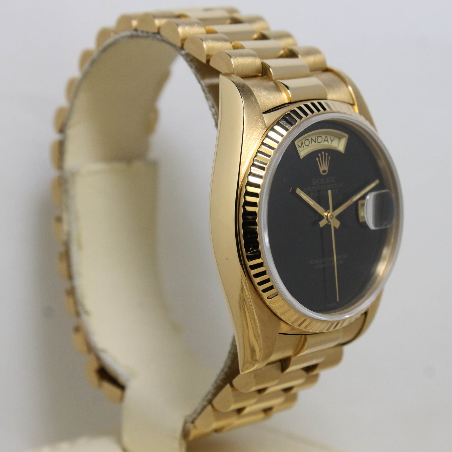 1979 Rolex Day Date Onyx Ref. 18038 (Full Set)