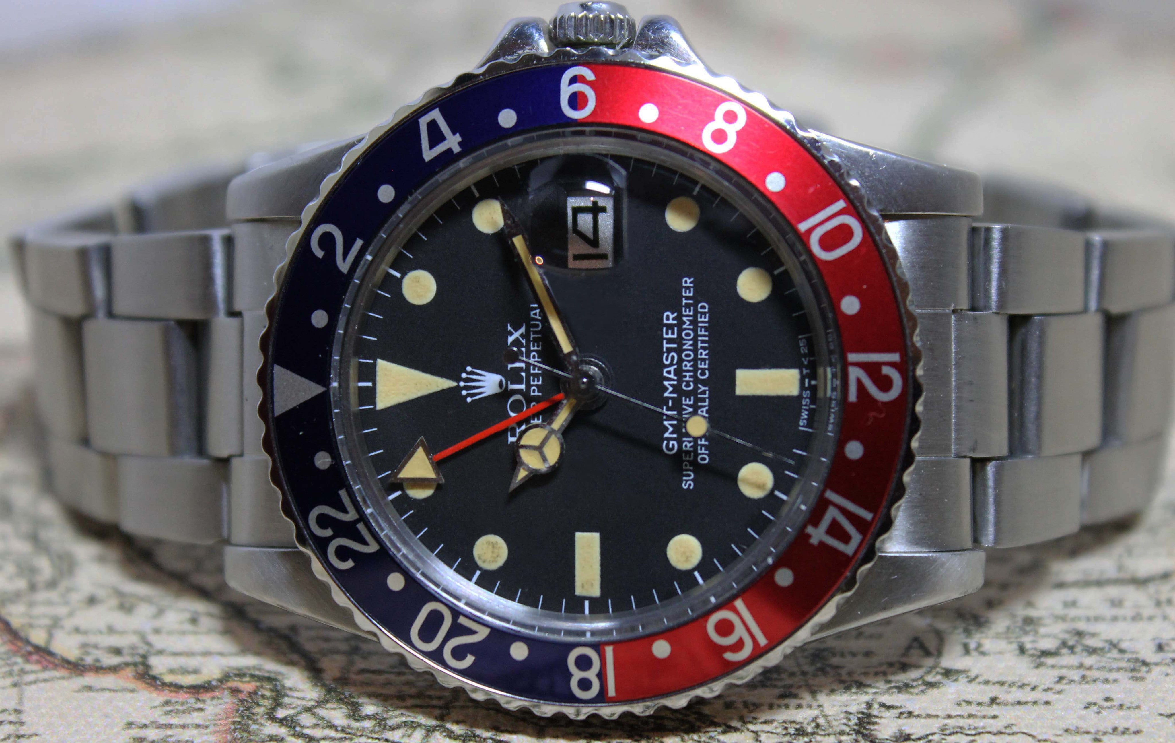 Rolex GMT Master Ref. 1675 Year 1977 (Full set)