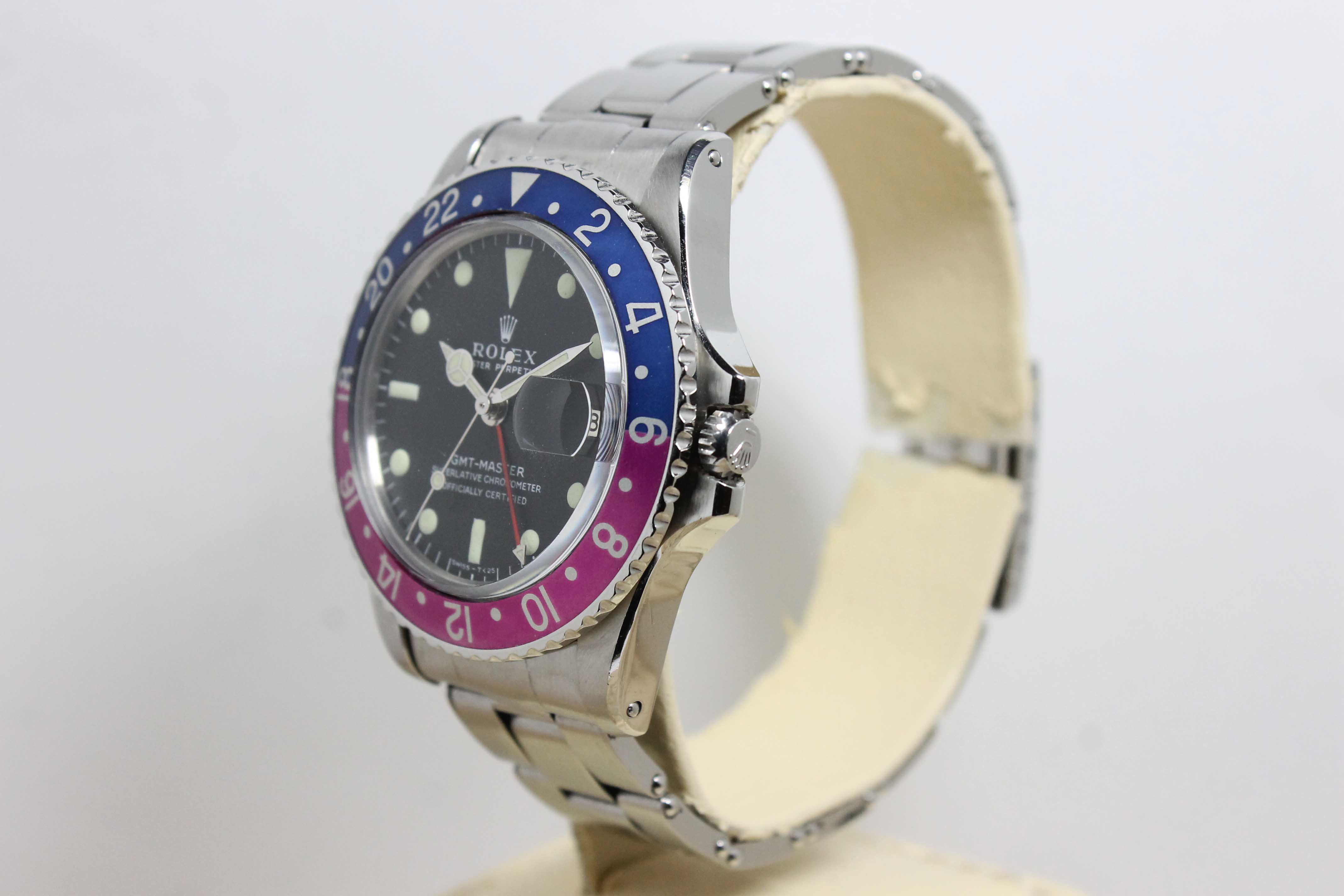 1966 Rolex GMT Master MK 0.5 Fuchsia 'Small GMT Hand' Ref. 1675