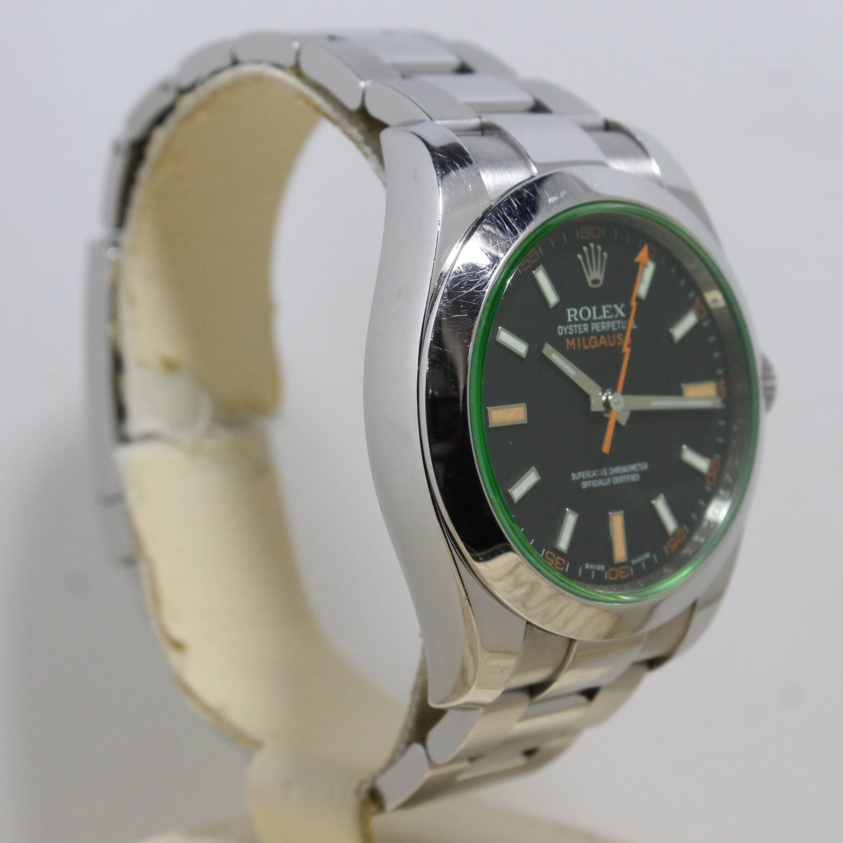 2009 Rolex Milgauss Ref. 11600GV (Box & Papers)