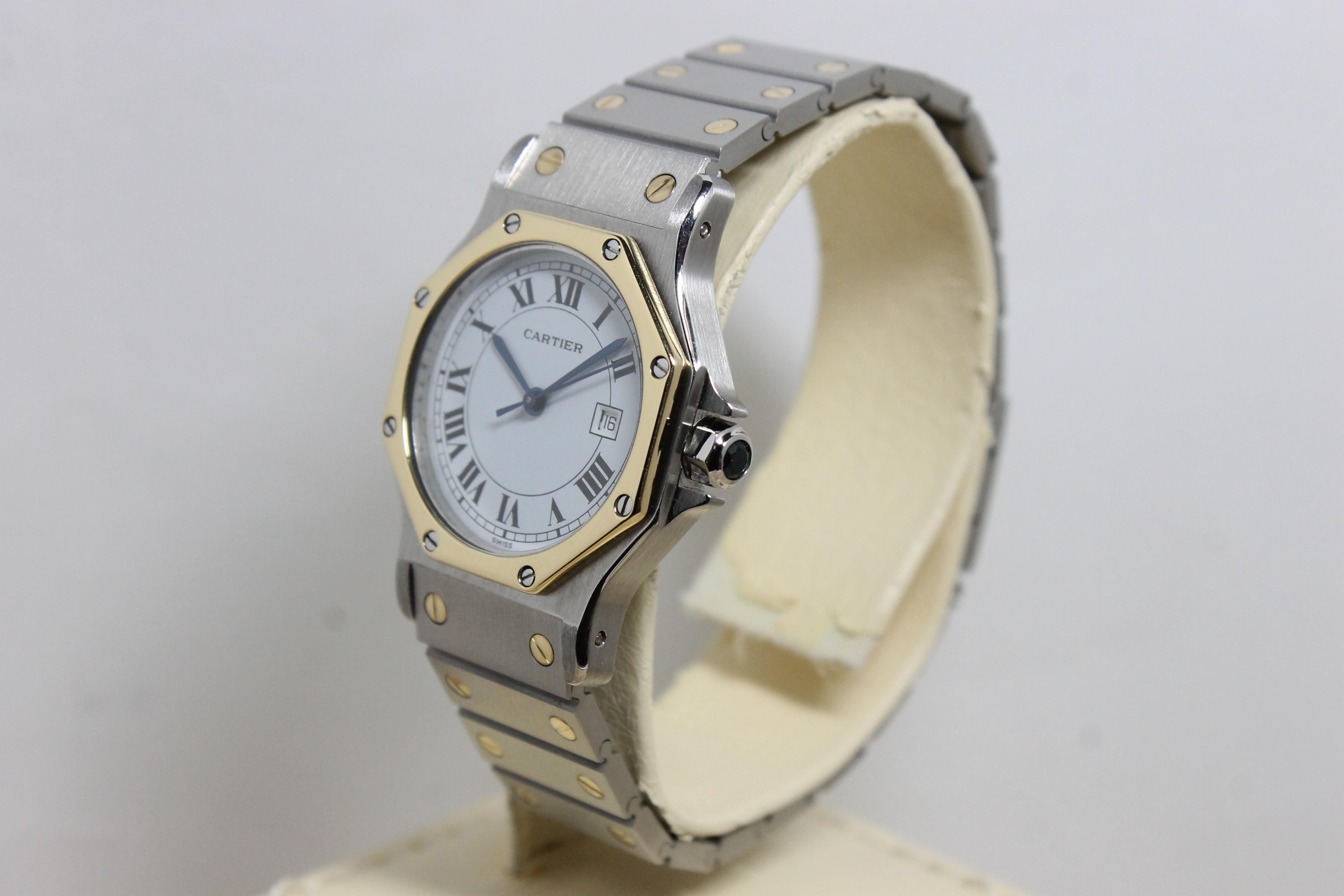 Cartier Santos Ladies Octo St/G