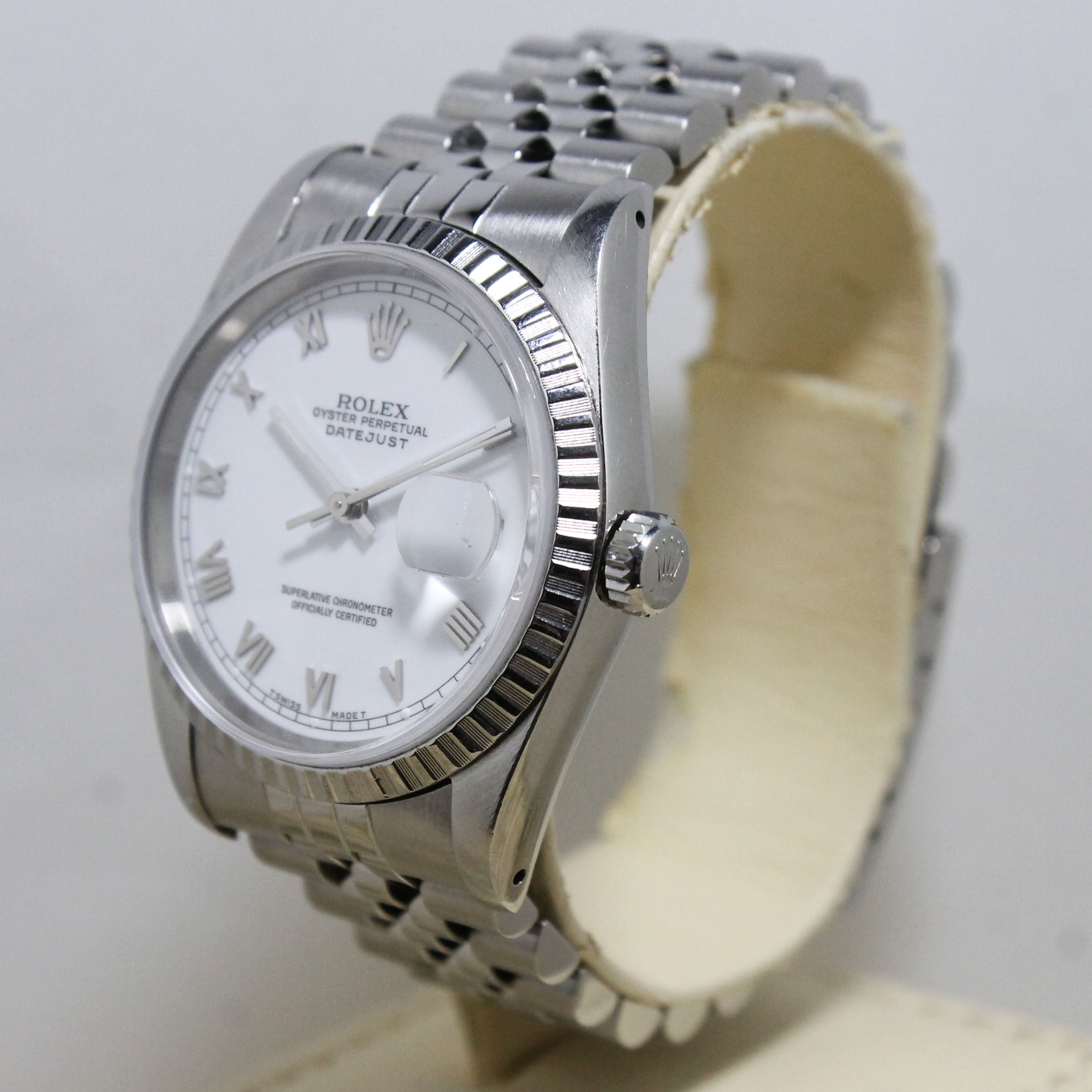 1988 Rolex Datejust White Roman Ref. 16620