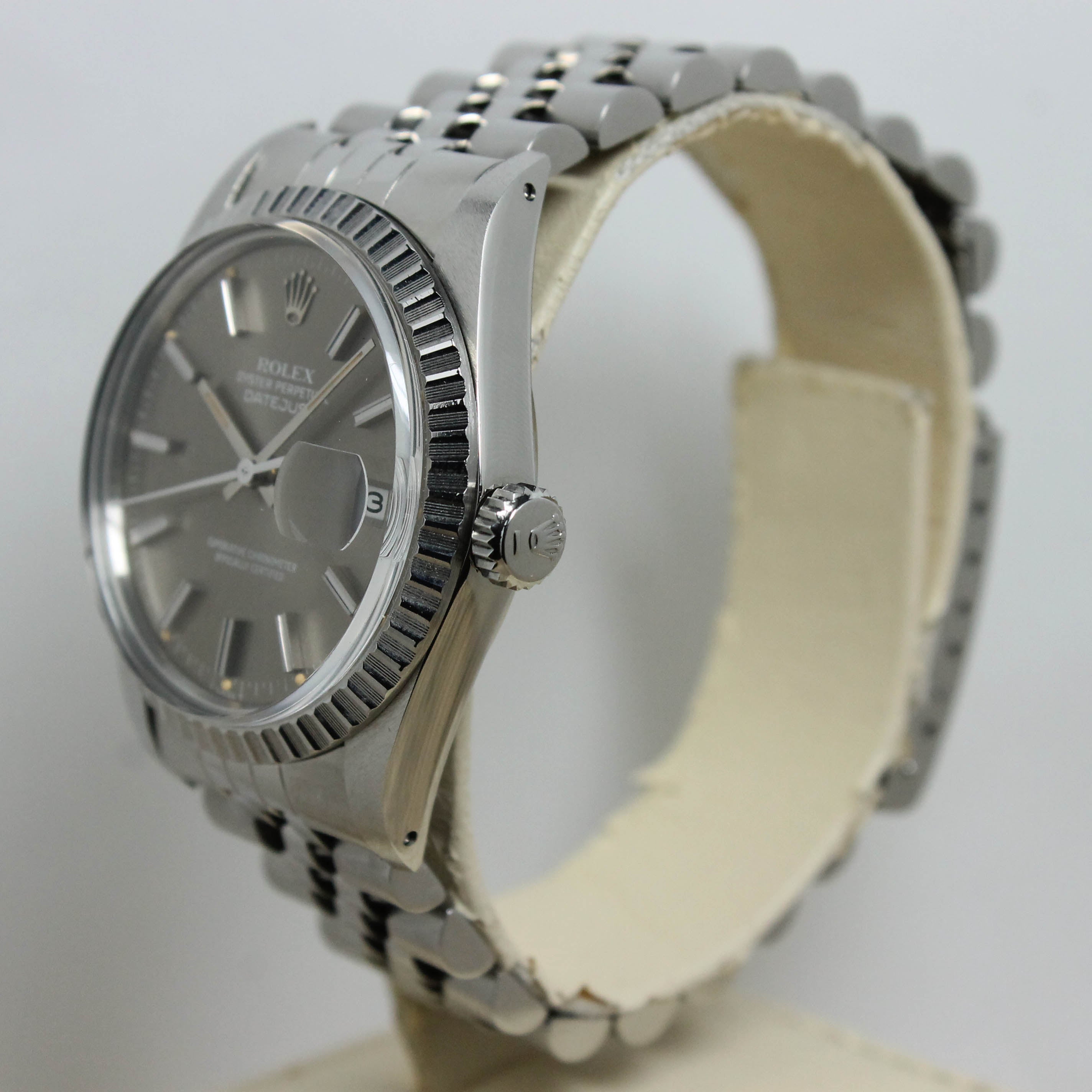 1982 Rolex Datejust Grey Dial Ref. 16030