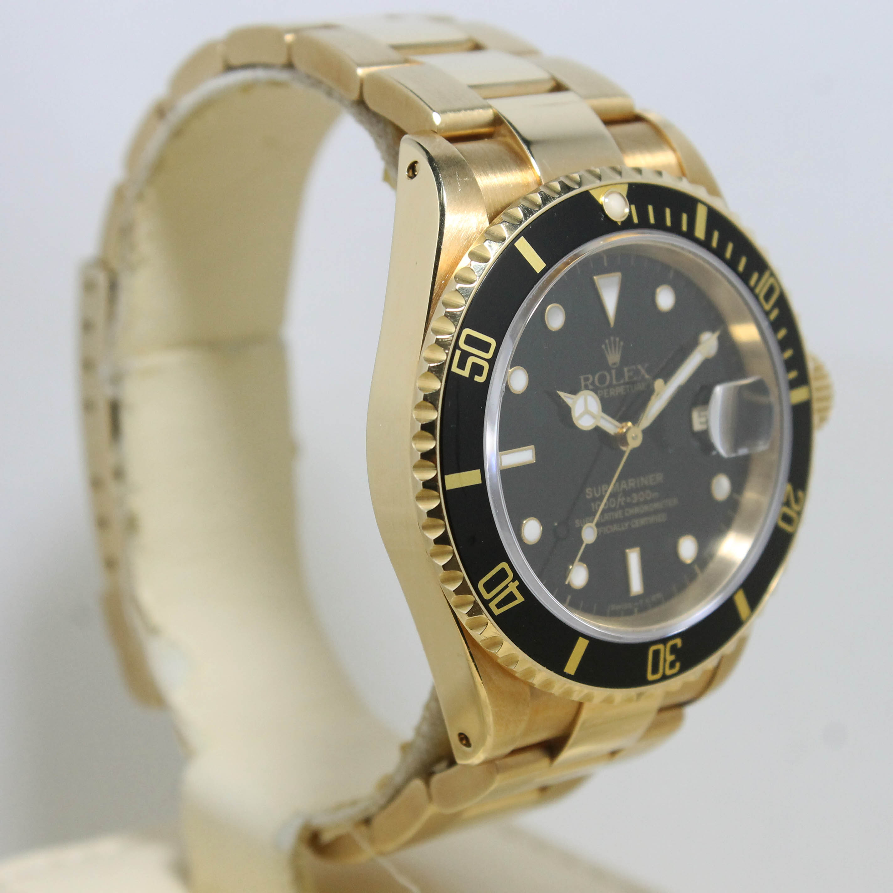 1991 Rolex Submariner Mint Unpolished Ref. 16618 (Full Set)