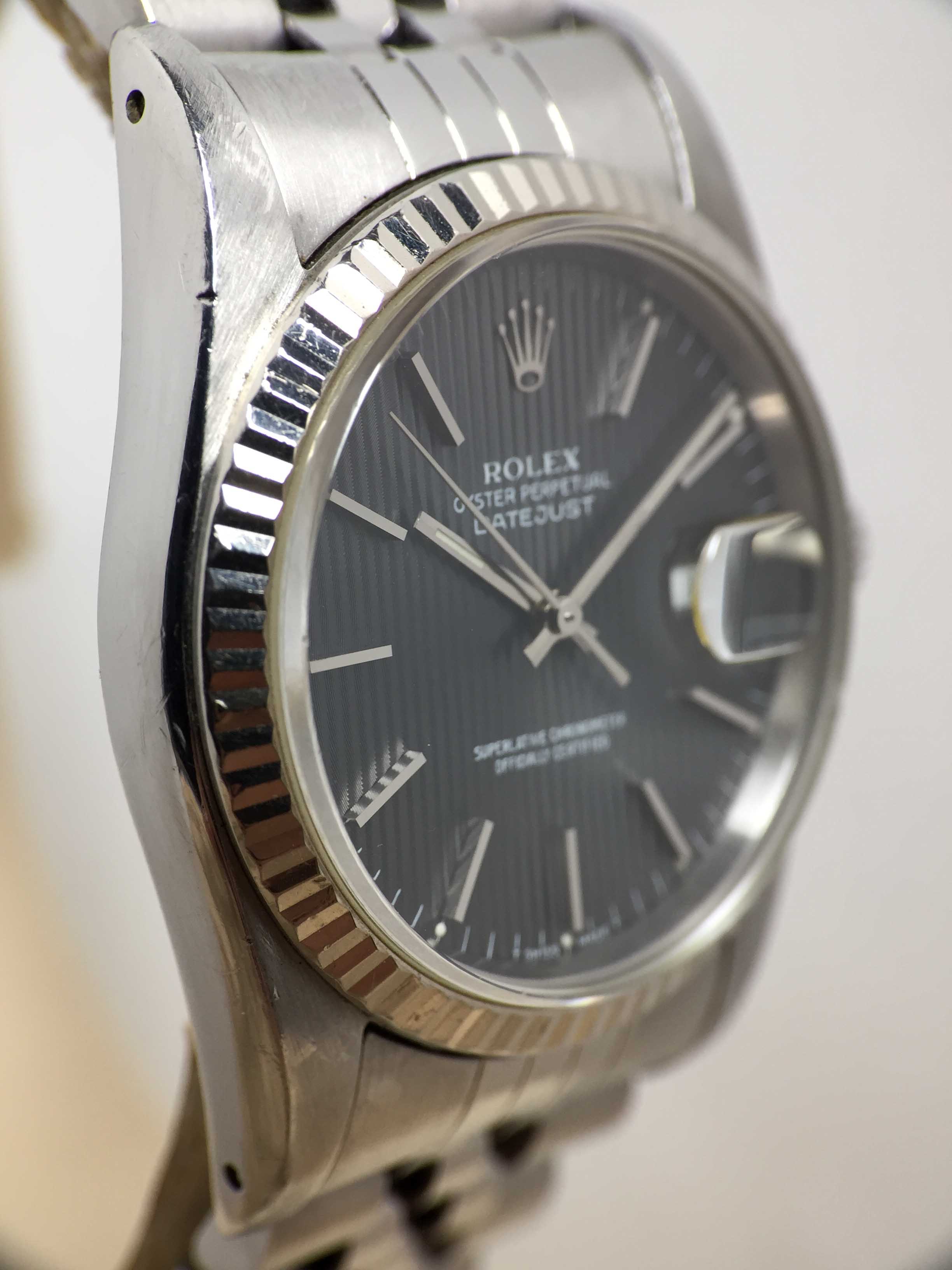 Rolex Datejust St/WG Ref. 16234 Year 1991 (Full Set)