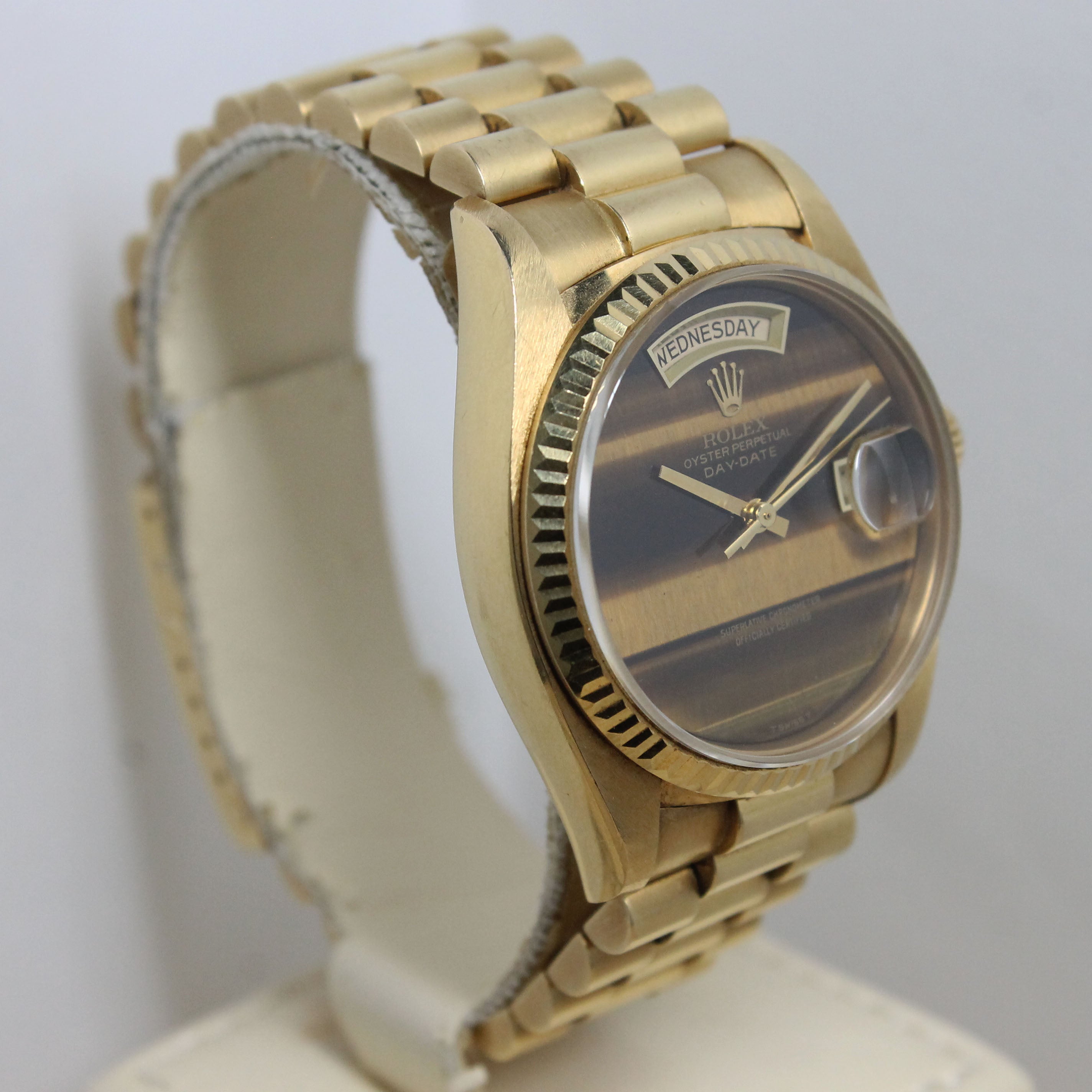 1980 Rolex Day Date Tiger's Eye Ref. 18038 (with Papers)