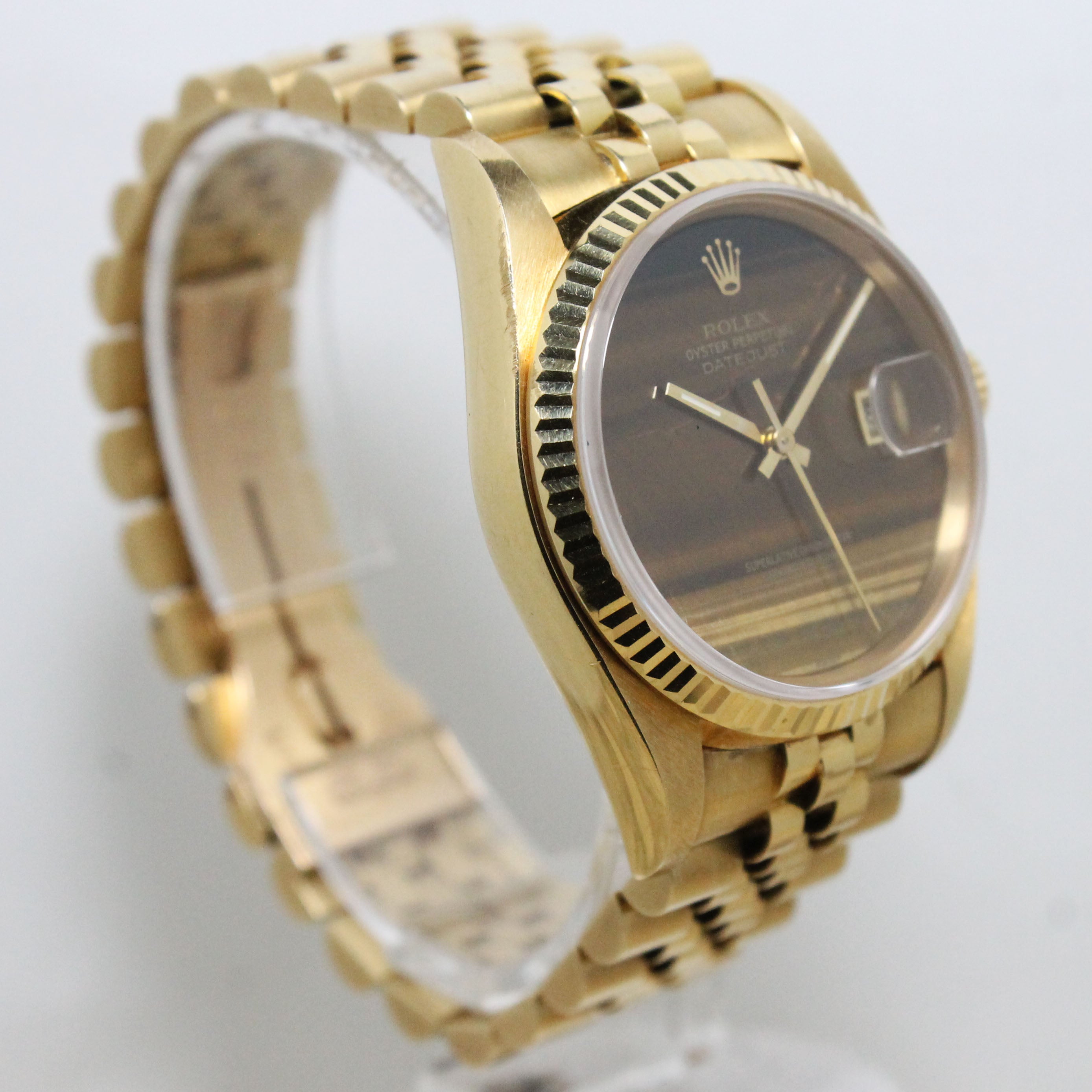 1985 Rolex Datejust Tiger Eye Ref. 16018 (with Certificate)