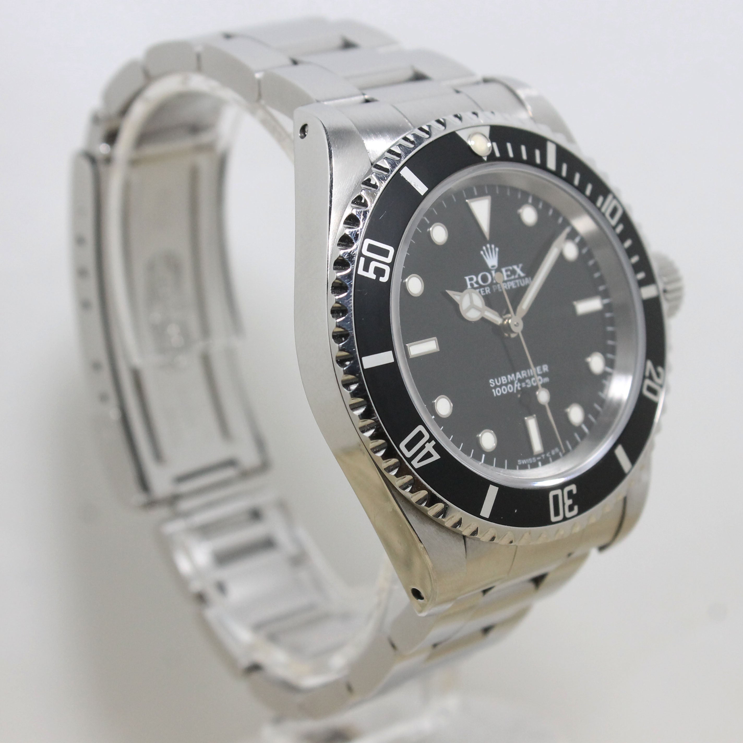 1991 Rolex Submariner Tritium Dial Ref. 14060 (with Papers)