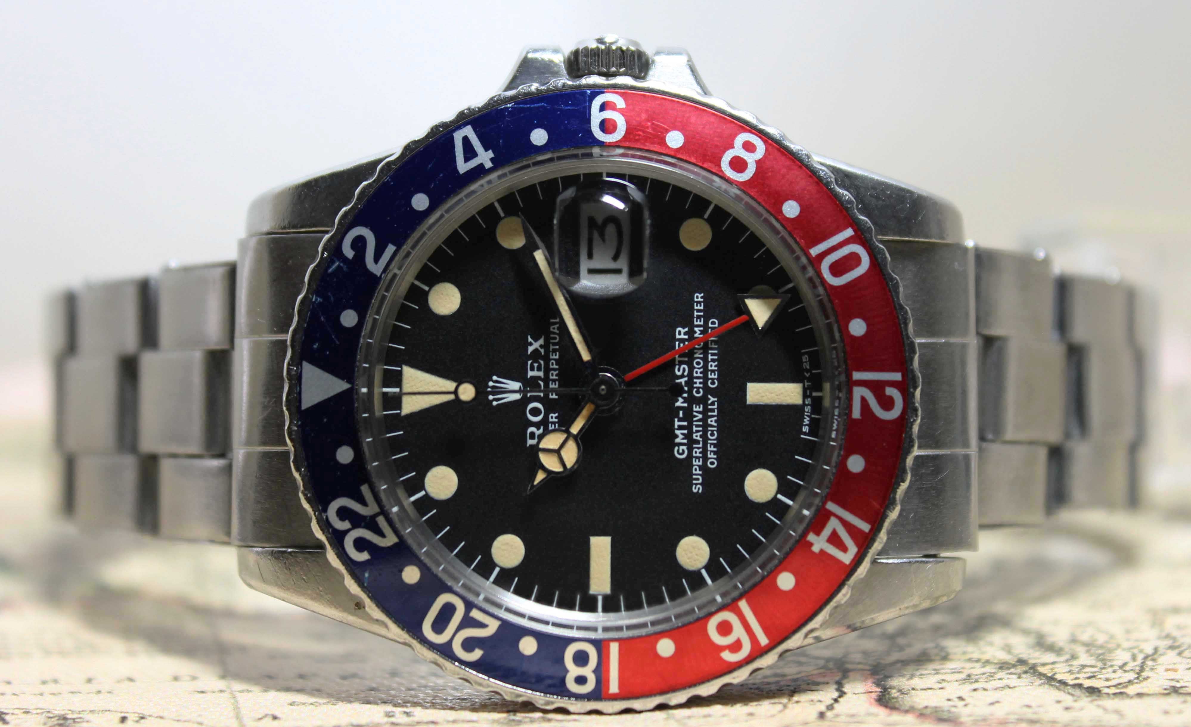 Rolex GMT Master Ref. 1675 Year 1972