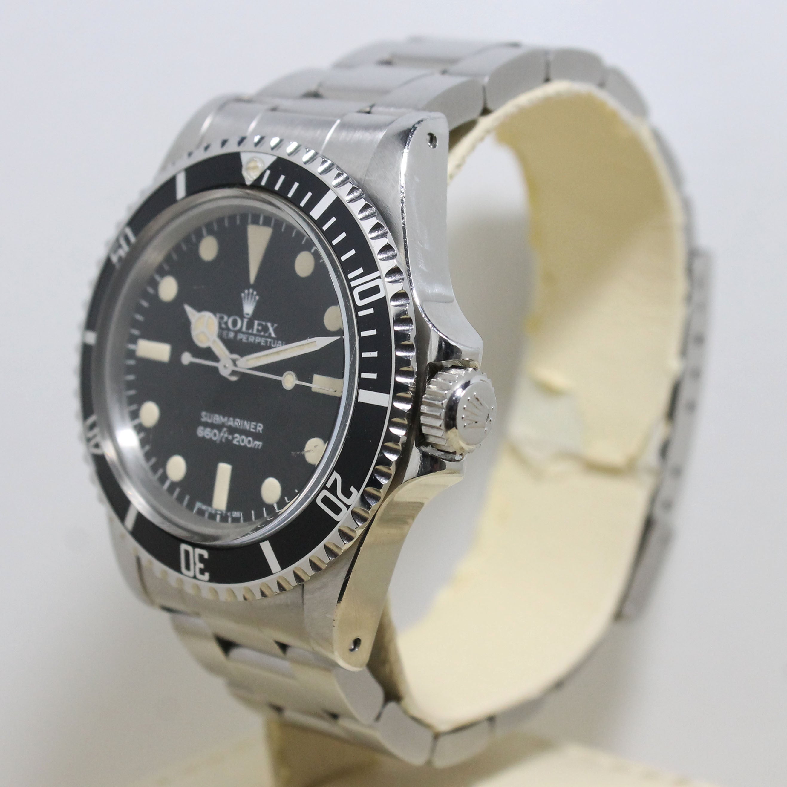 1981 Rolex Submariner Maxi MK4 Unpolished Ref. 5513