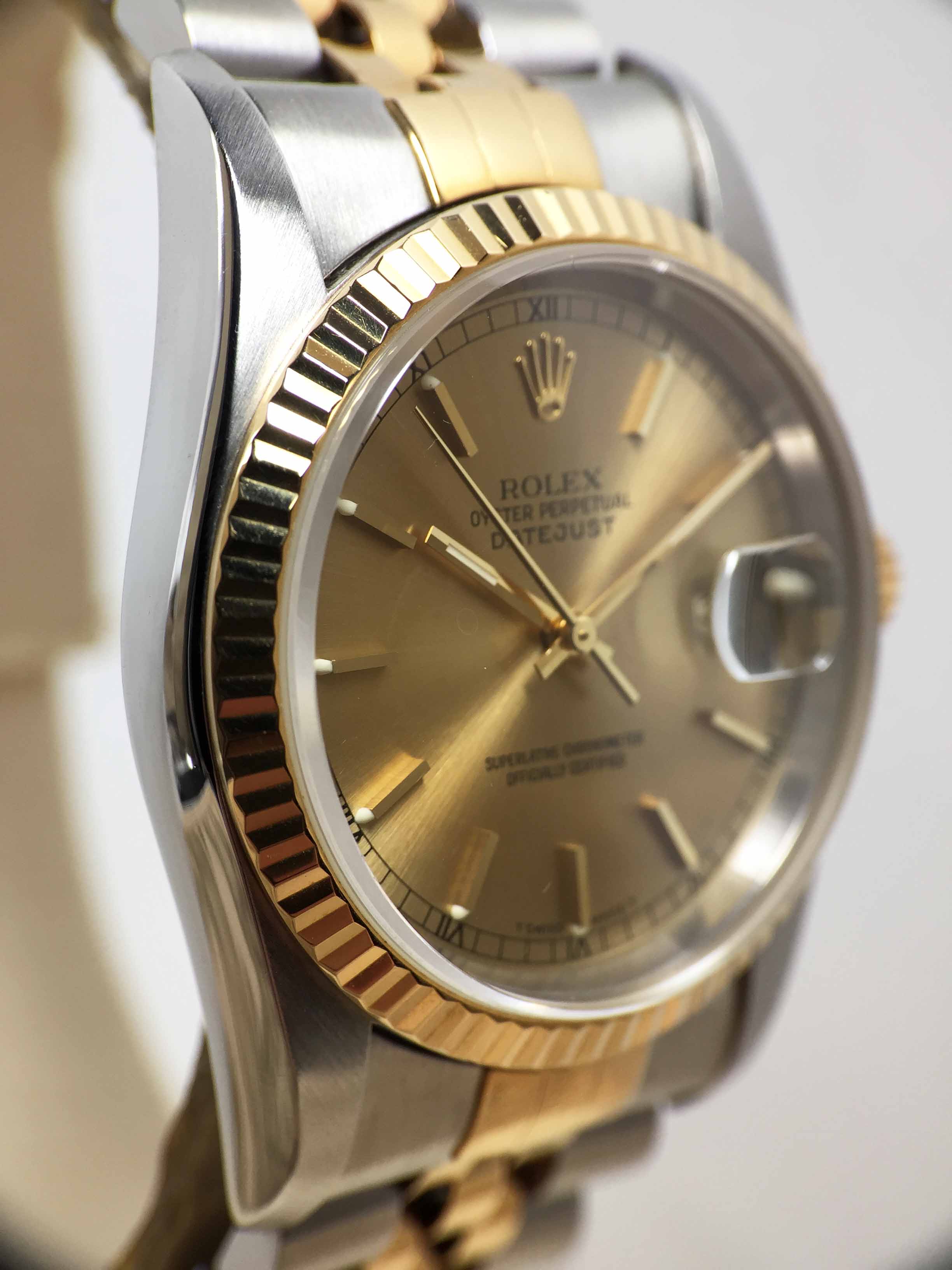 Rolex Datejust St/G Ref. 16233 Year 1996 (Full Set)