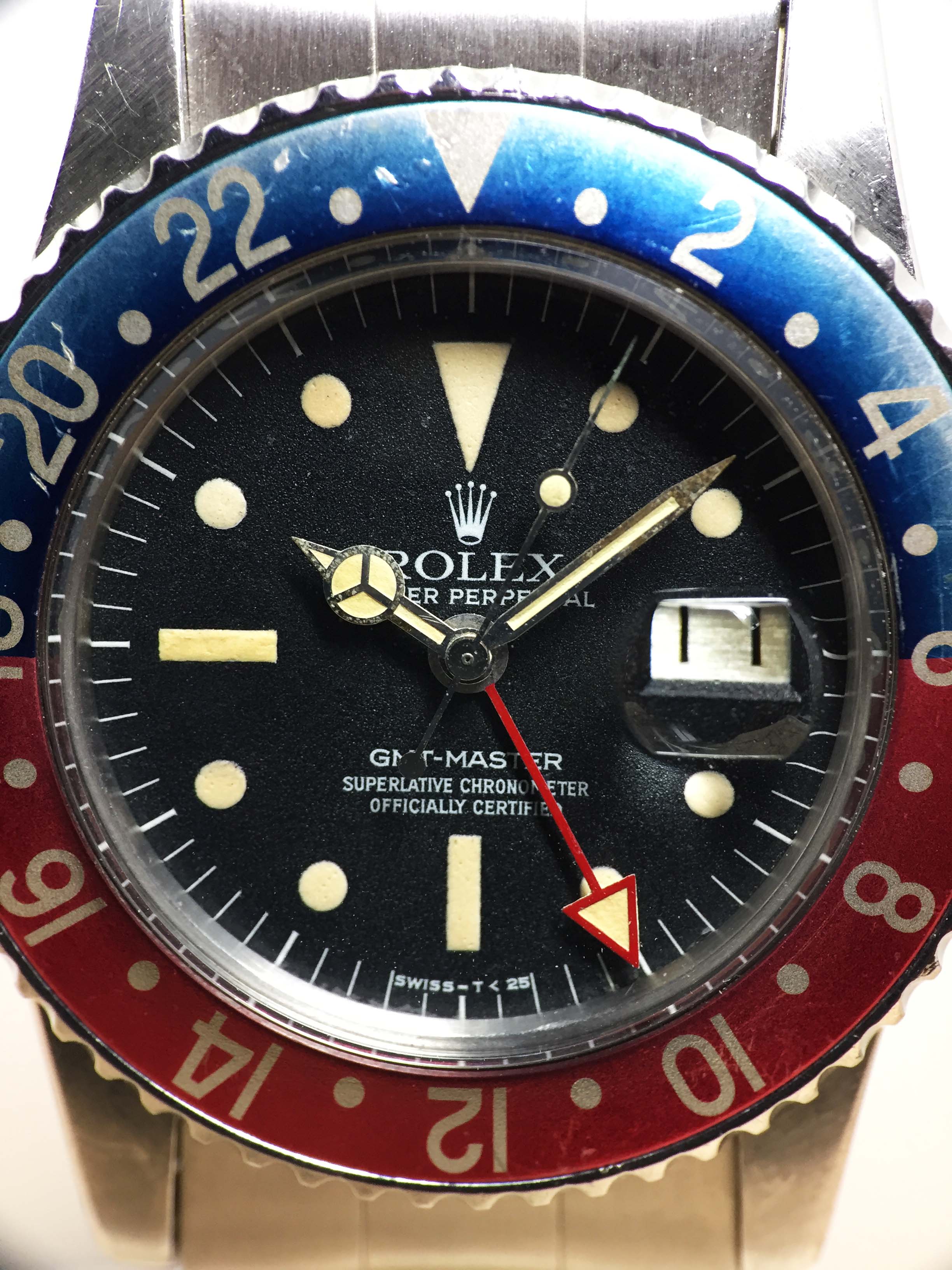 Rolex GMT Master Radial Ref. 1675 Year 1978 (Full Set)