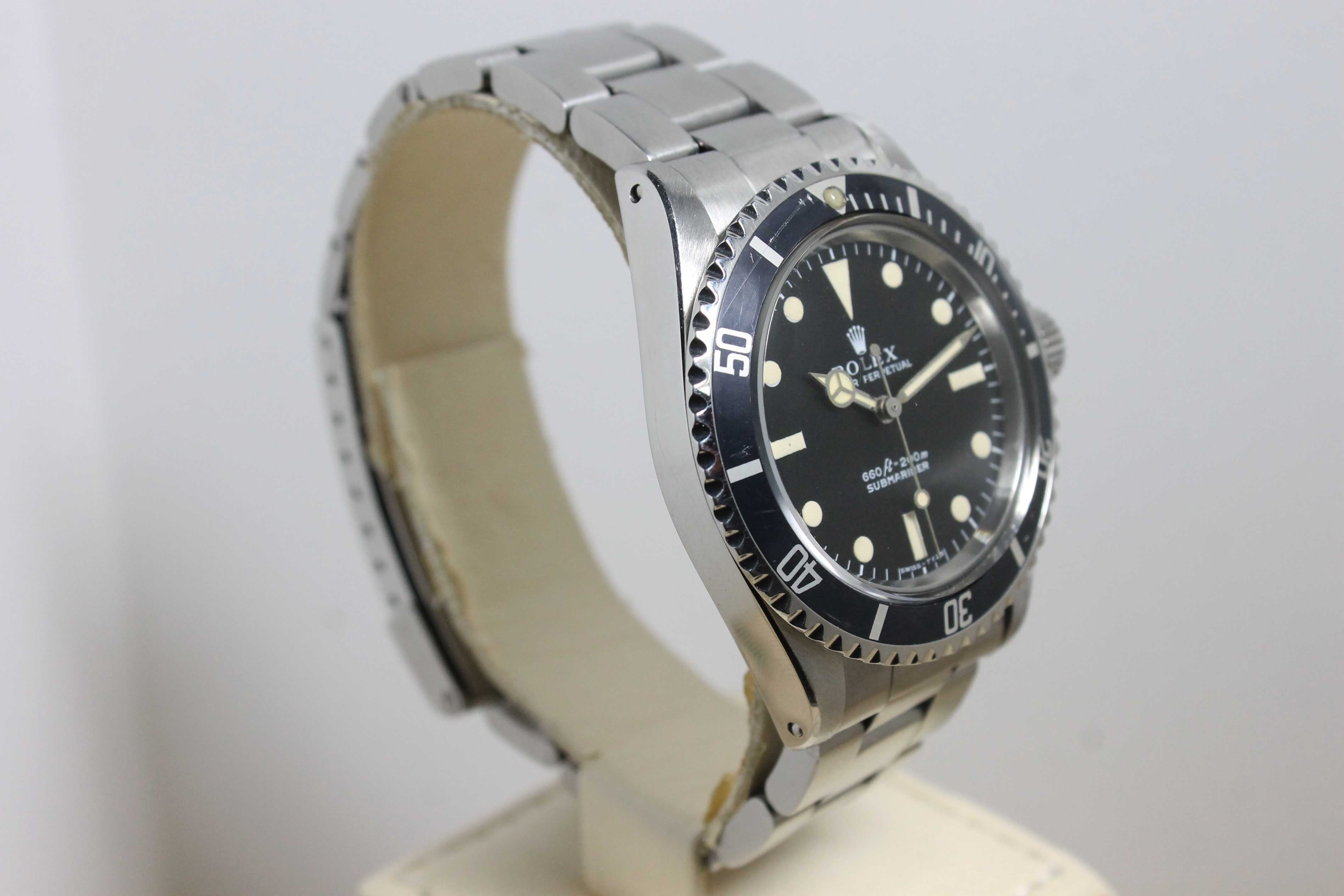 1975 Rolex Submariner 5513 Non-Serif Dial Ref. 5513 (Full Set)