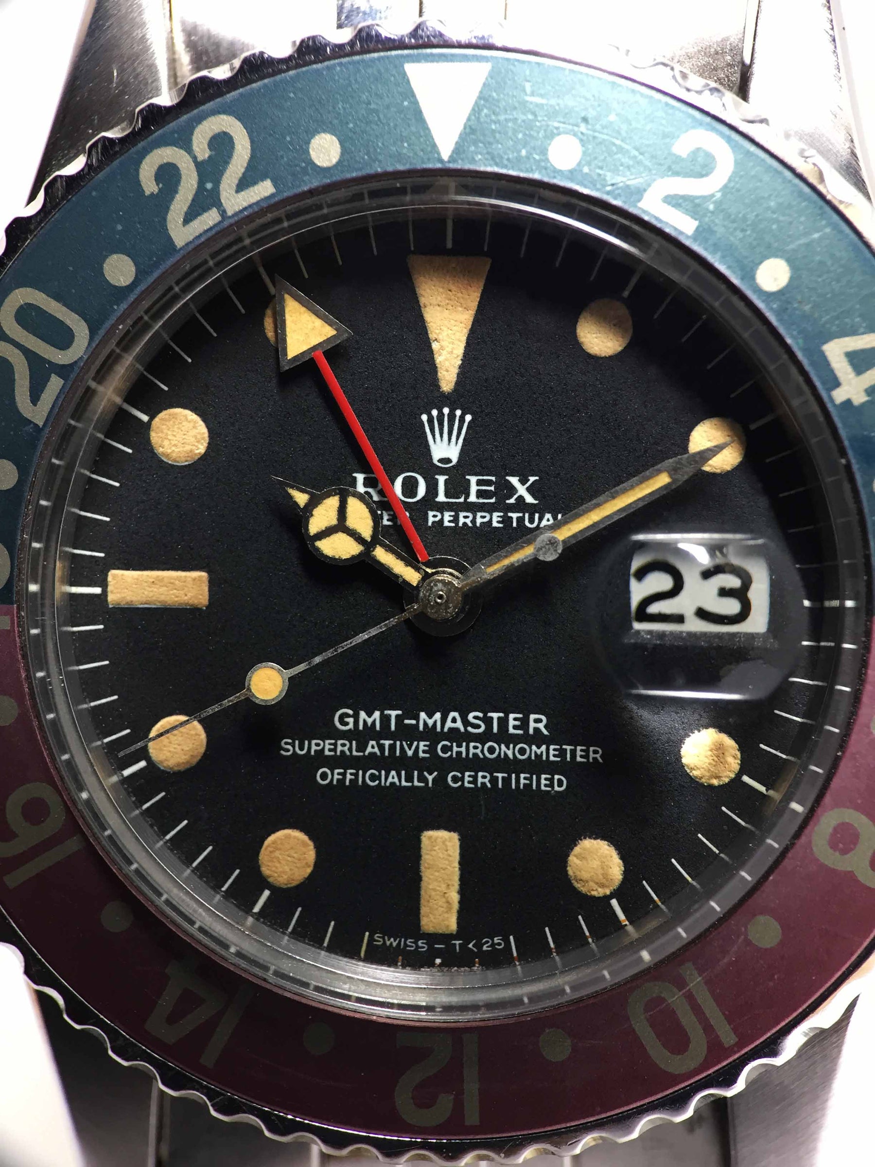 Rolex GMT Master Ref. 1675 Year 1969 (Full Set)