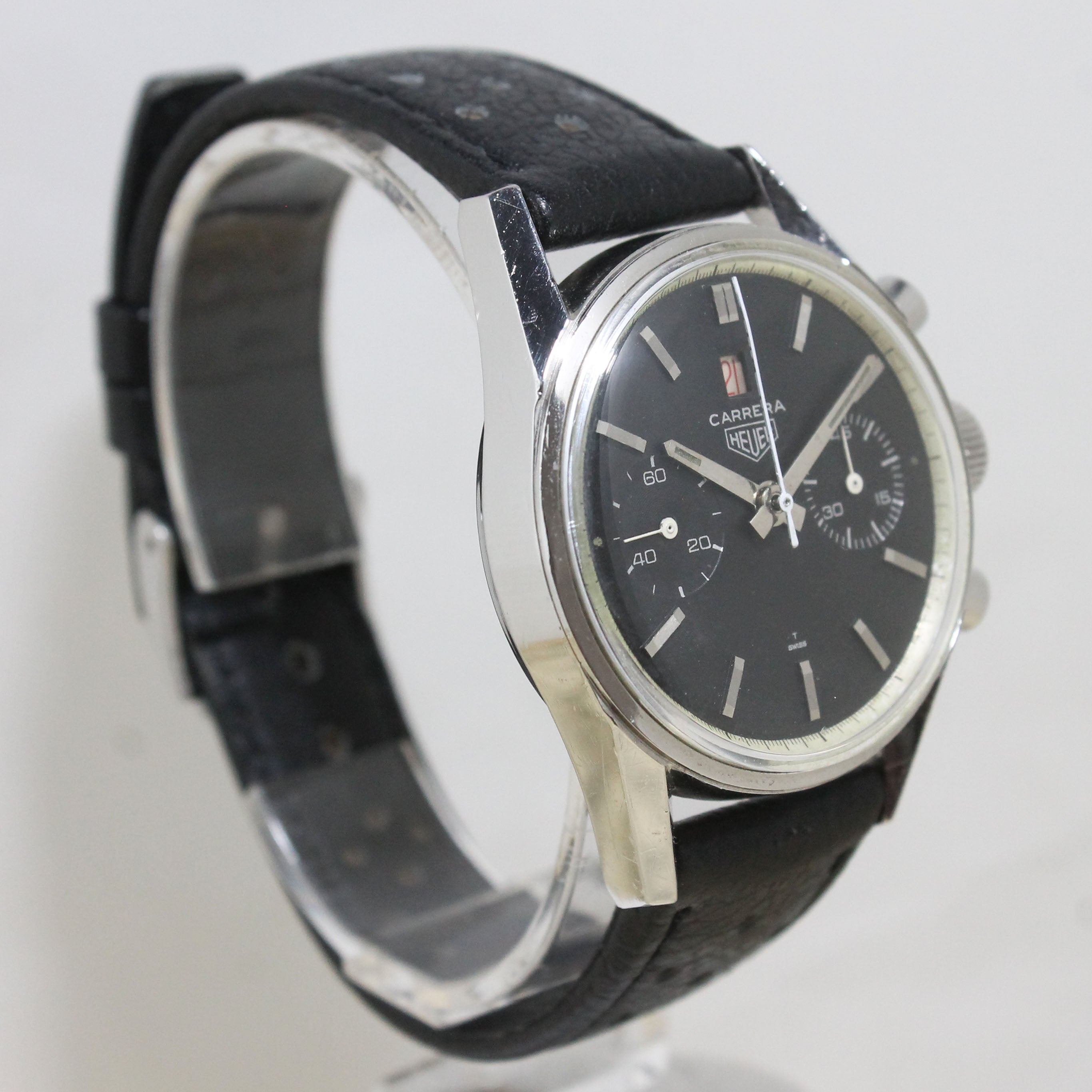 1968 Heuer Carrera Dato 45 1st Execution Ref. 3147N