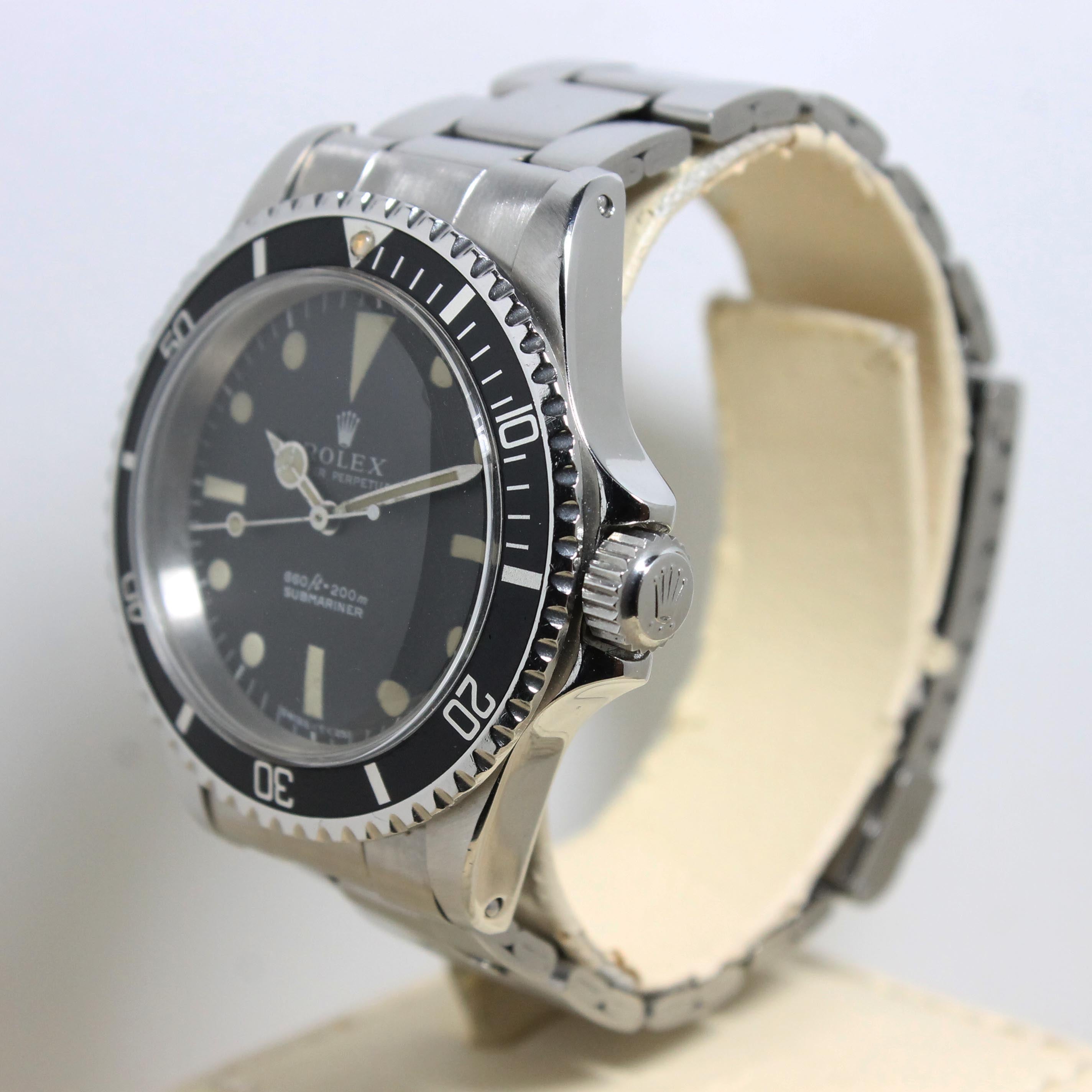 1971 Rolex Submariner Serif Dial Ref. 5513