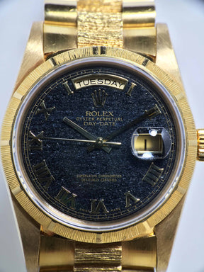 1990 Rolex Day Date Ferrite Dial Ref. 18248 (with Box & Papers)