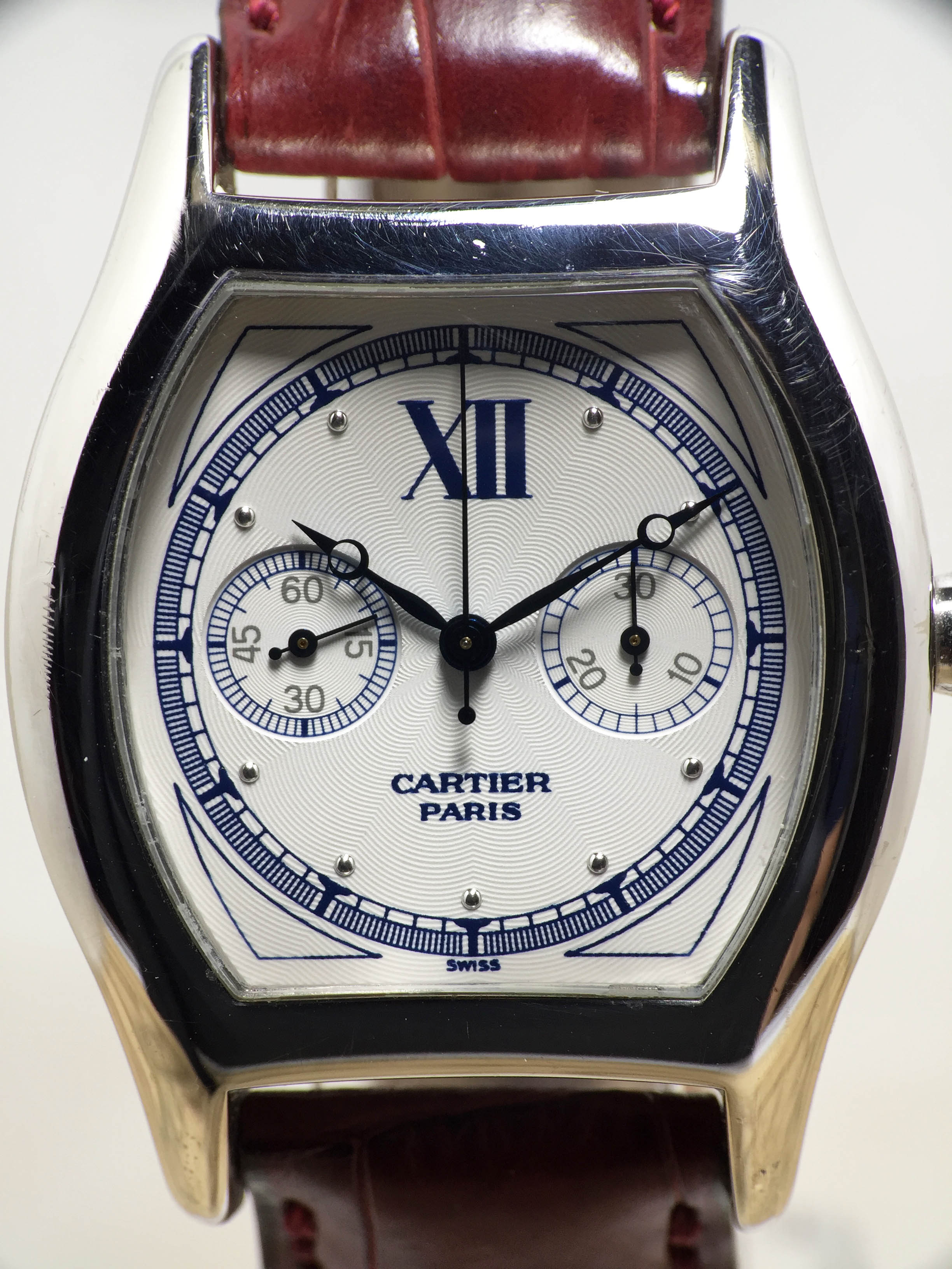 2005 Cartier Tortue CPCP Monopussoir White Gold Ref. 2396 (with Papers)