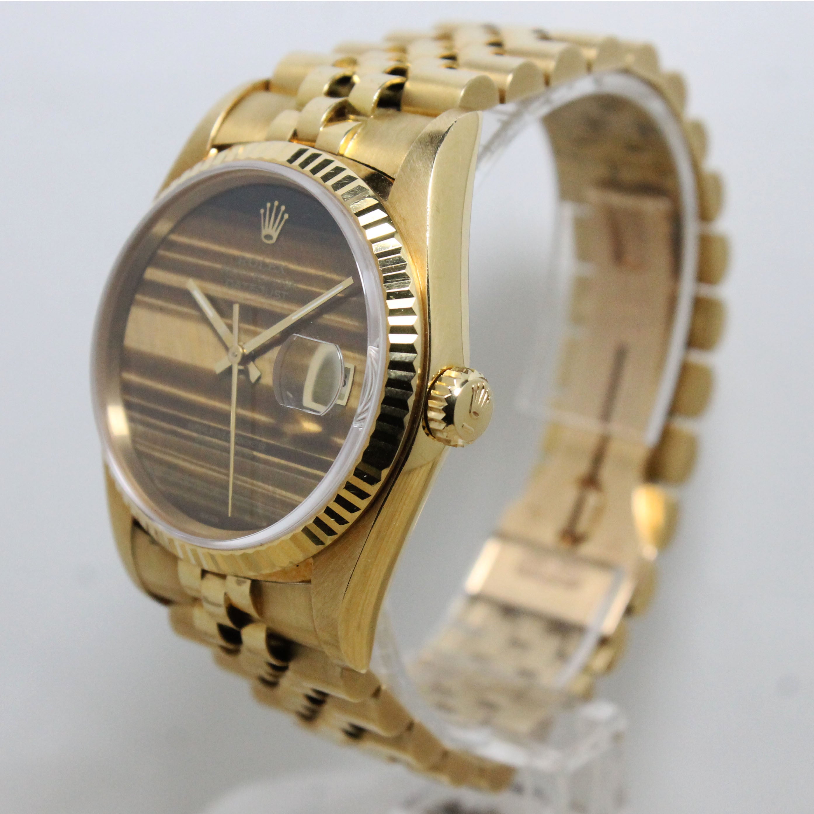 1985 Rolex Datejust Tiger Eye Ref. 16018 (with Certificate)