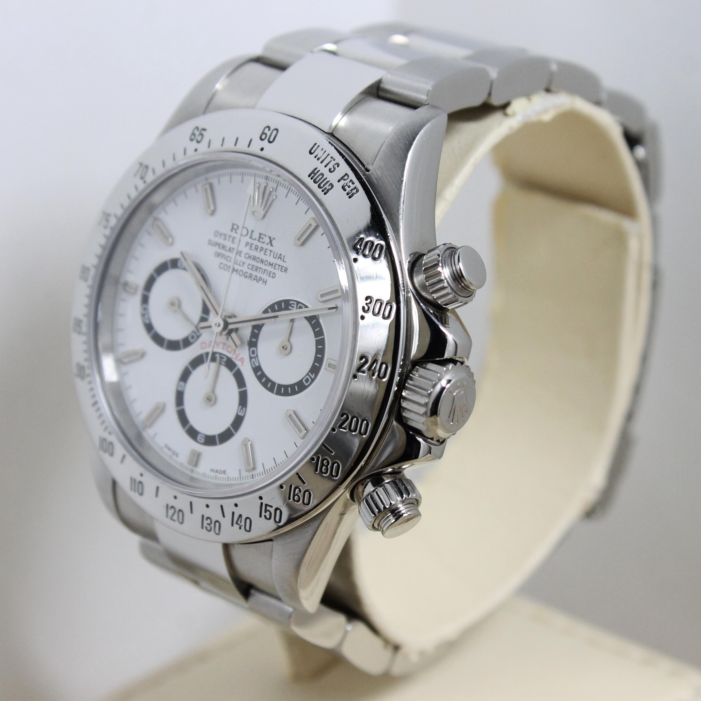 2000 Rolex Daytona Zenith P - Serial Ref. 16520 (Full Set)