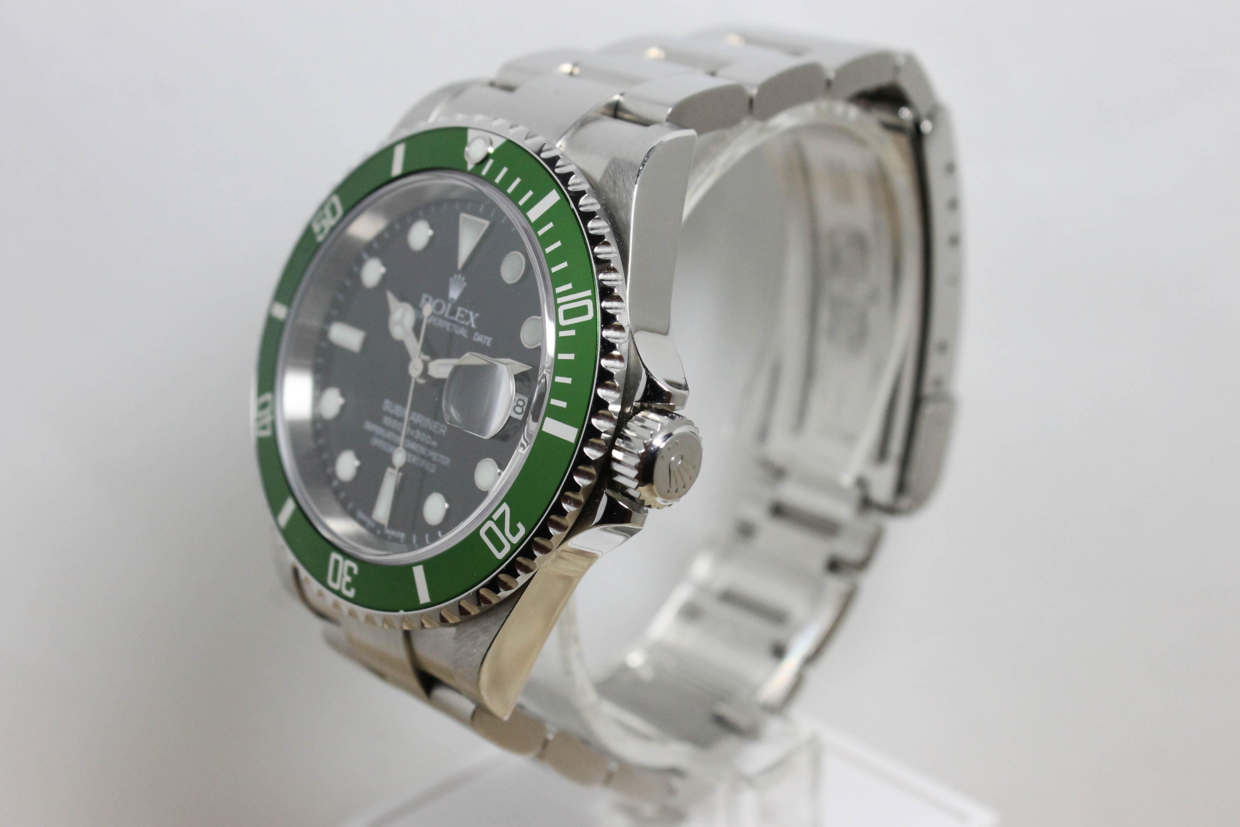 2004 Rolex Submariner 50th Anniversary Flat 4 Unpolished Ref. 16610T